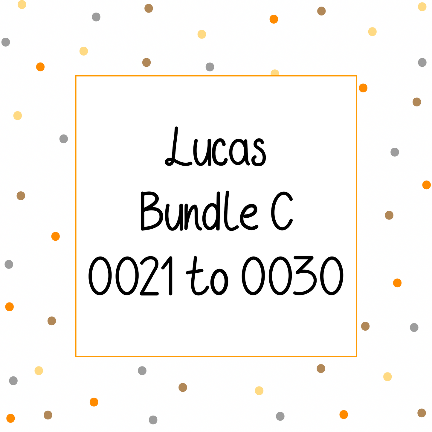 Lucas Bundle C - Geeky Giraffe Design Character *MUST buy character from her shop first!*