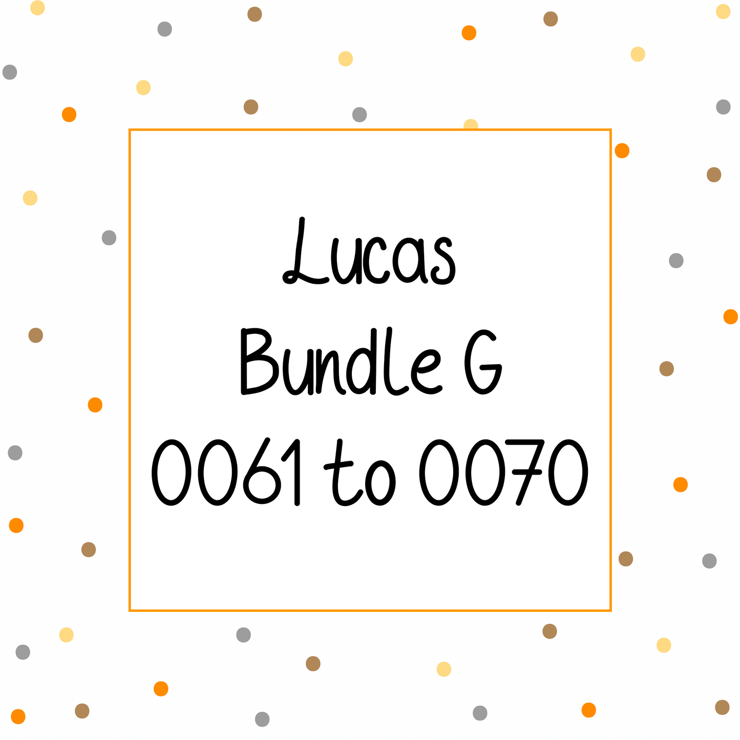 Lucas Bundle G - Geeky Giraffe Design Character *MUST buy character from her shop first!*