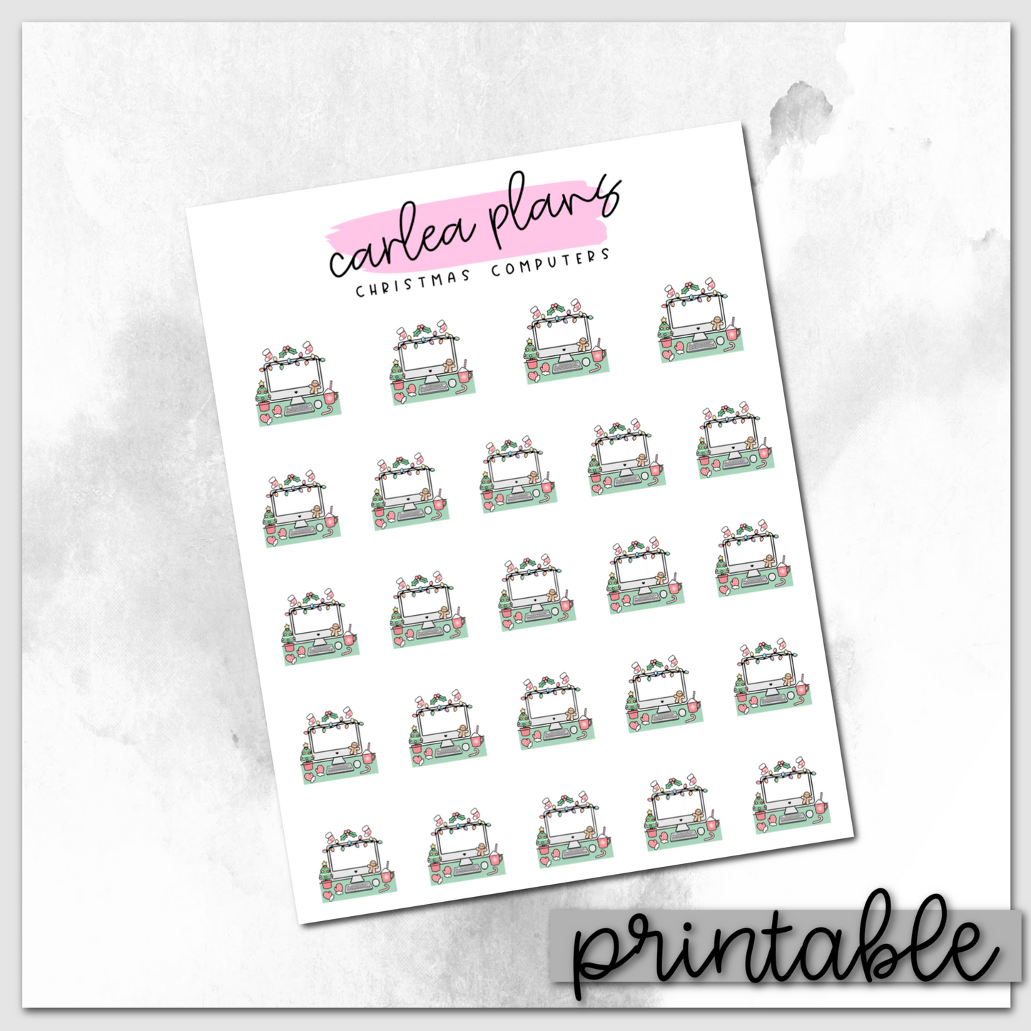 Christmas Computer Icons | Printable Icons