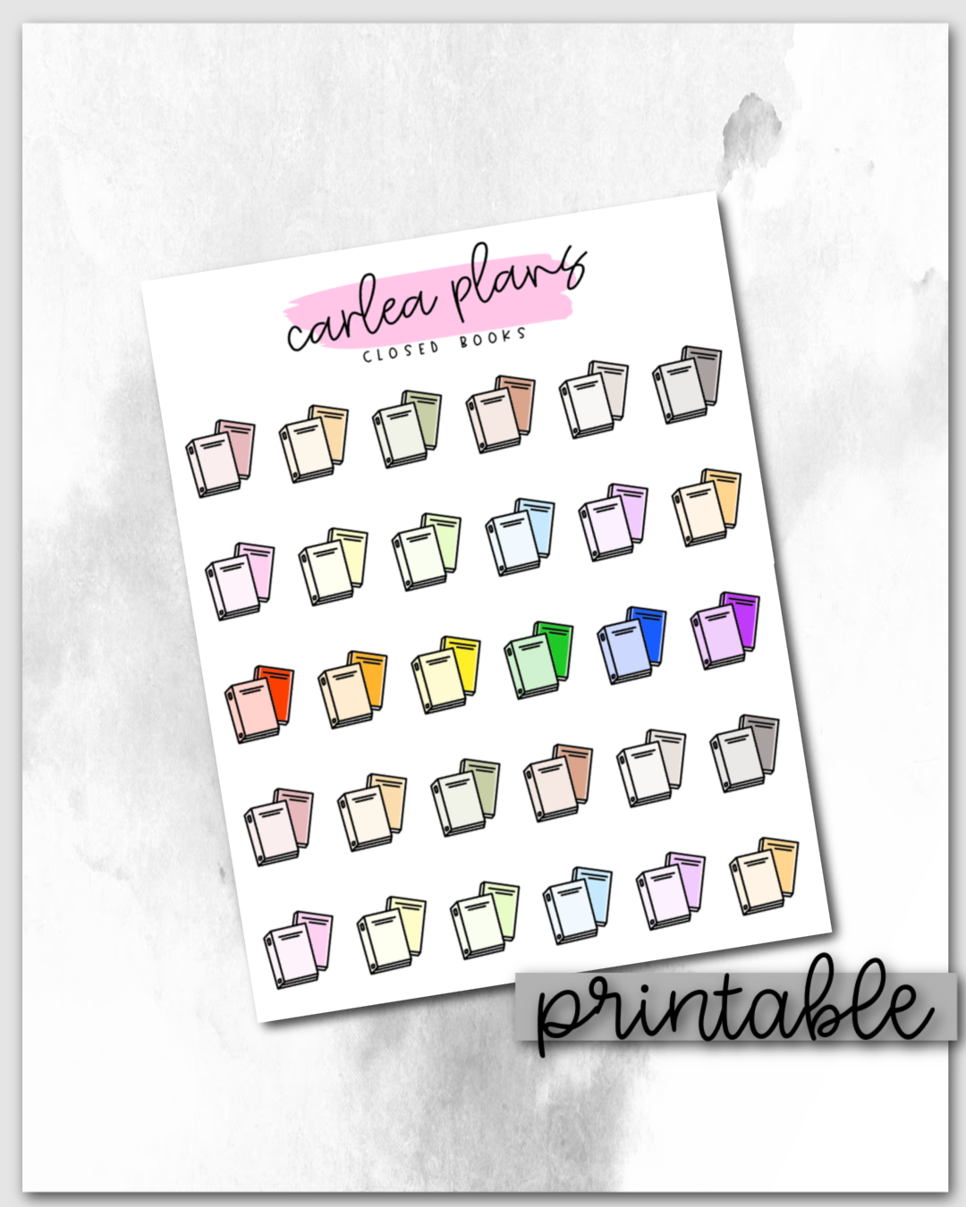 Books Icons | Printable Icons
