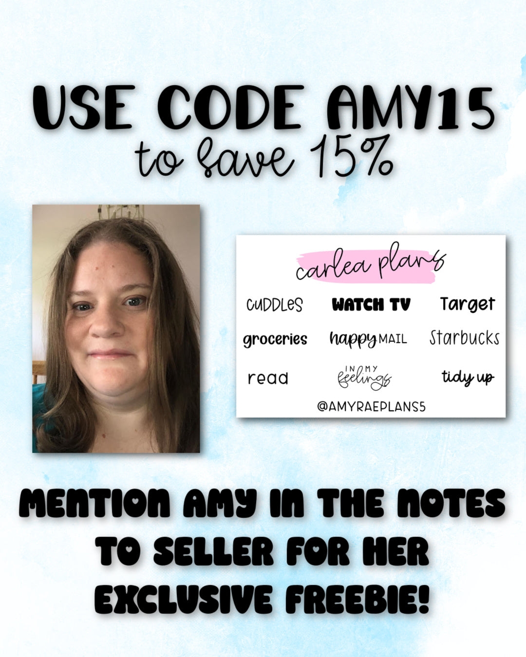 AmyRaePlans5 Freebie