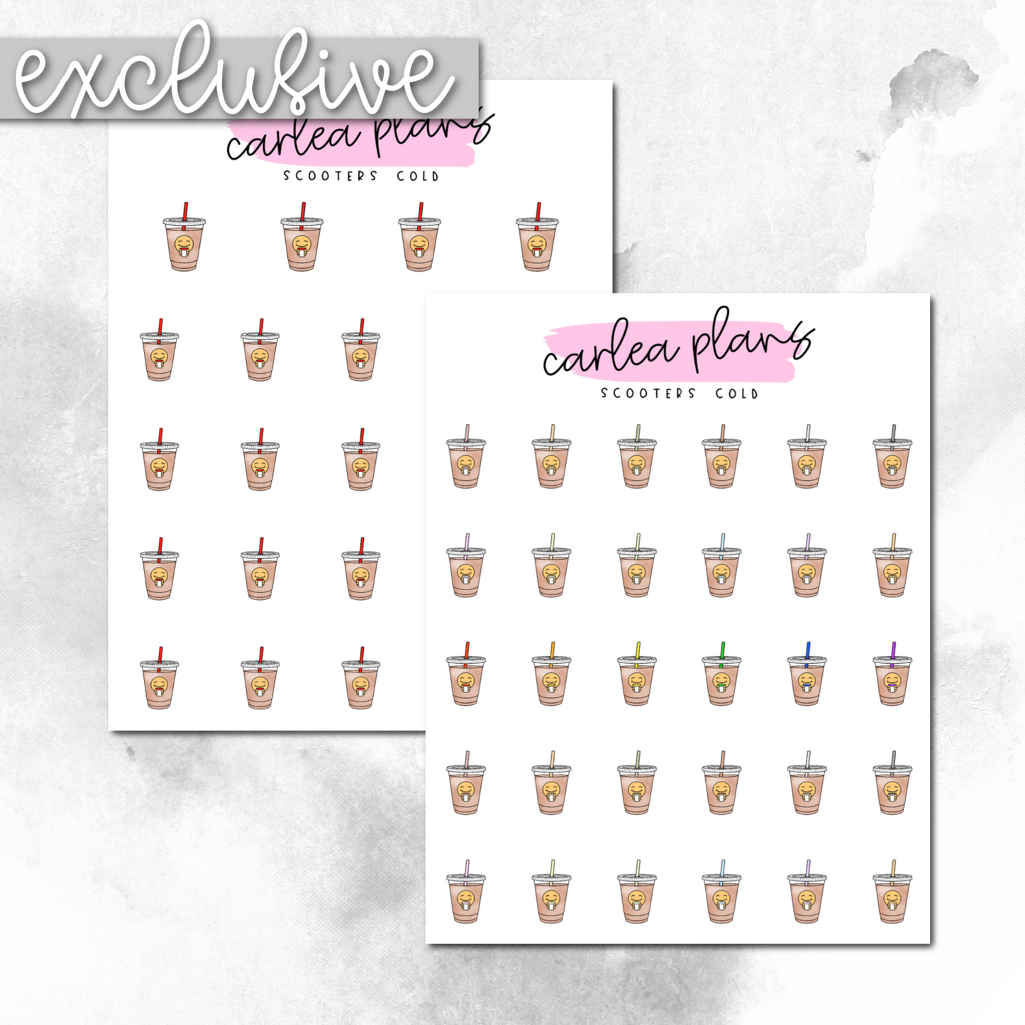 Scooters Cold Cup Icons