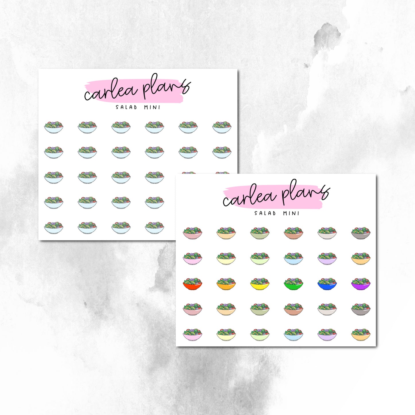 Salad Mini Icons
