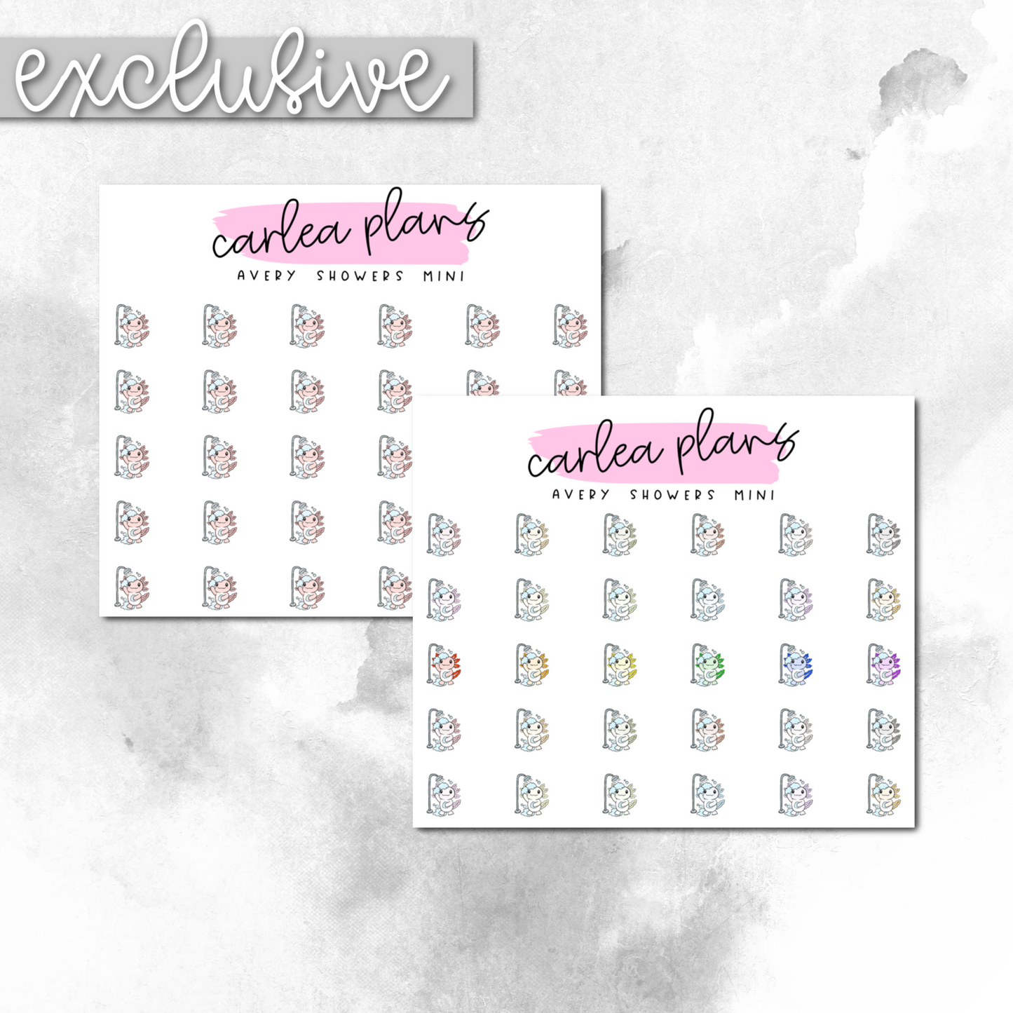 Avery Showers Mini Icons