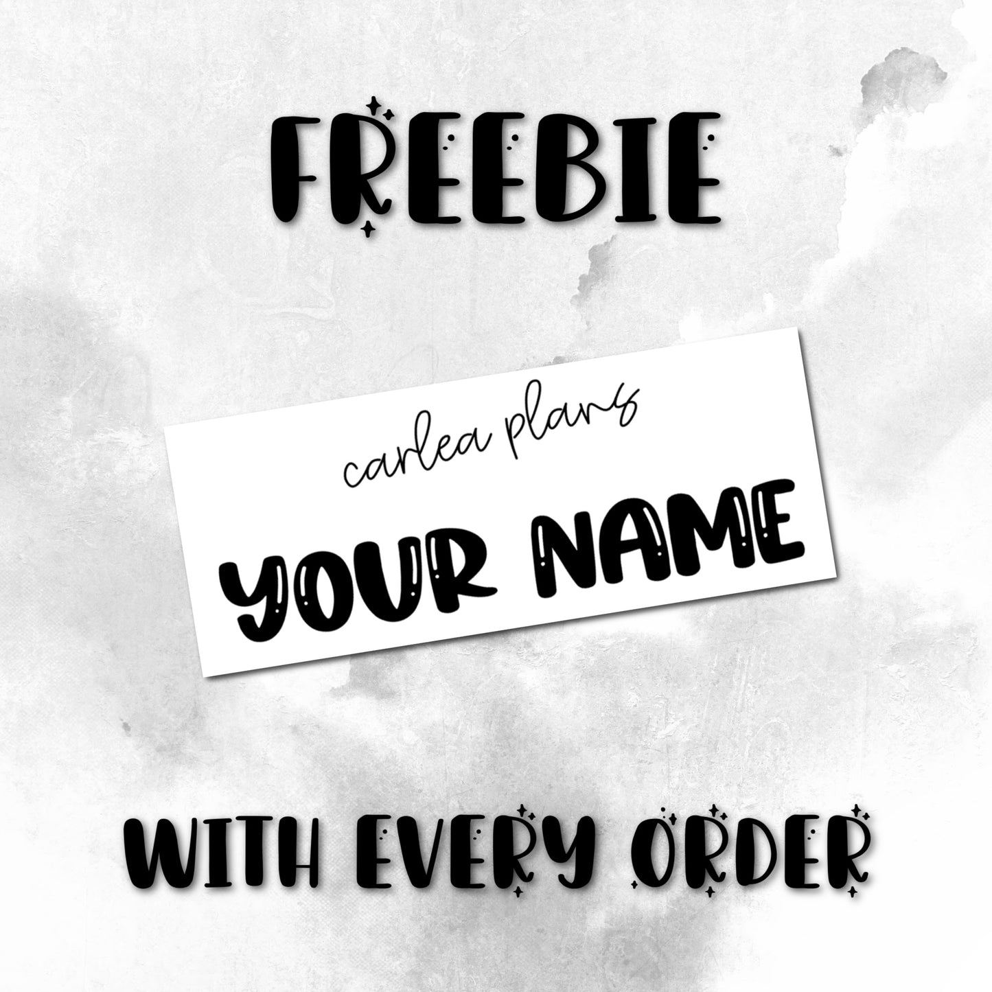 Black Friday All Orders Freebie!