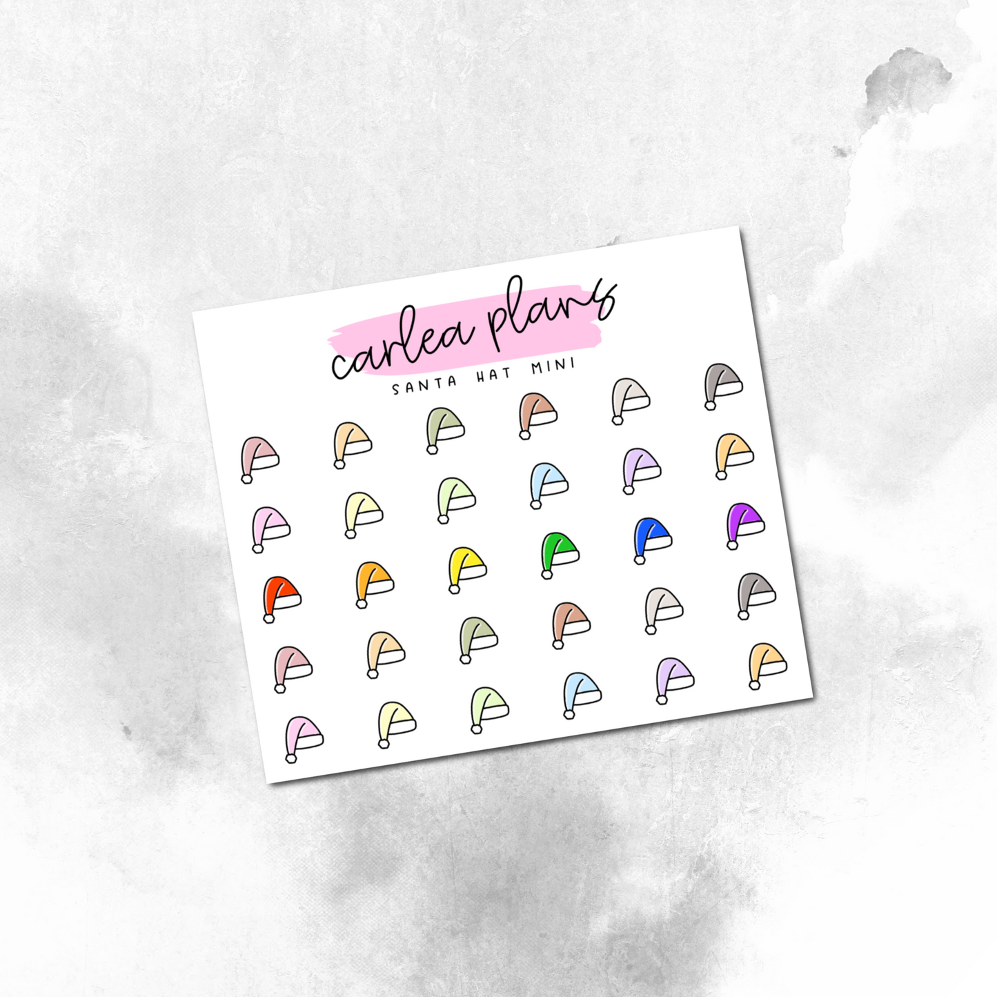 Santa Hat Mini Icons