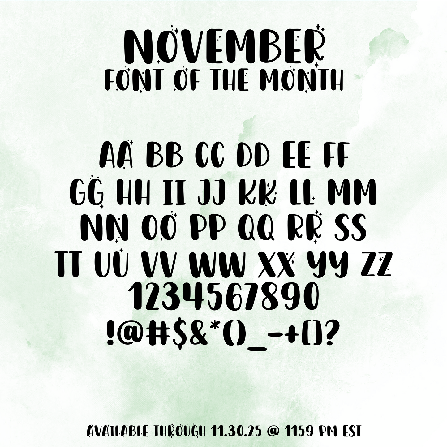 Font of the Month Custom Scripts