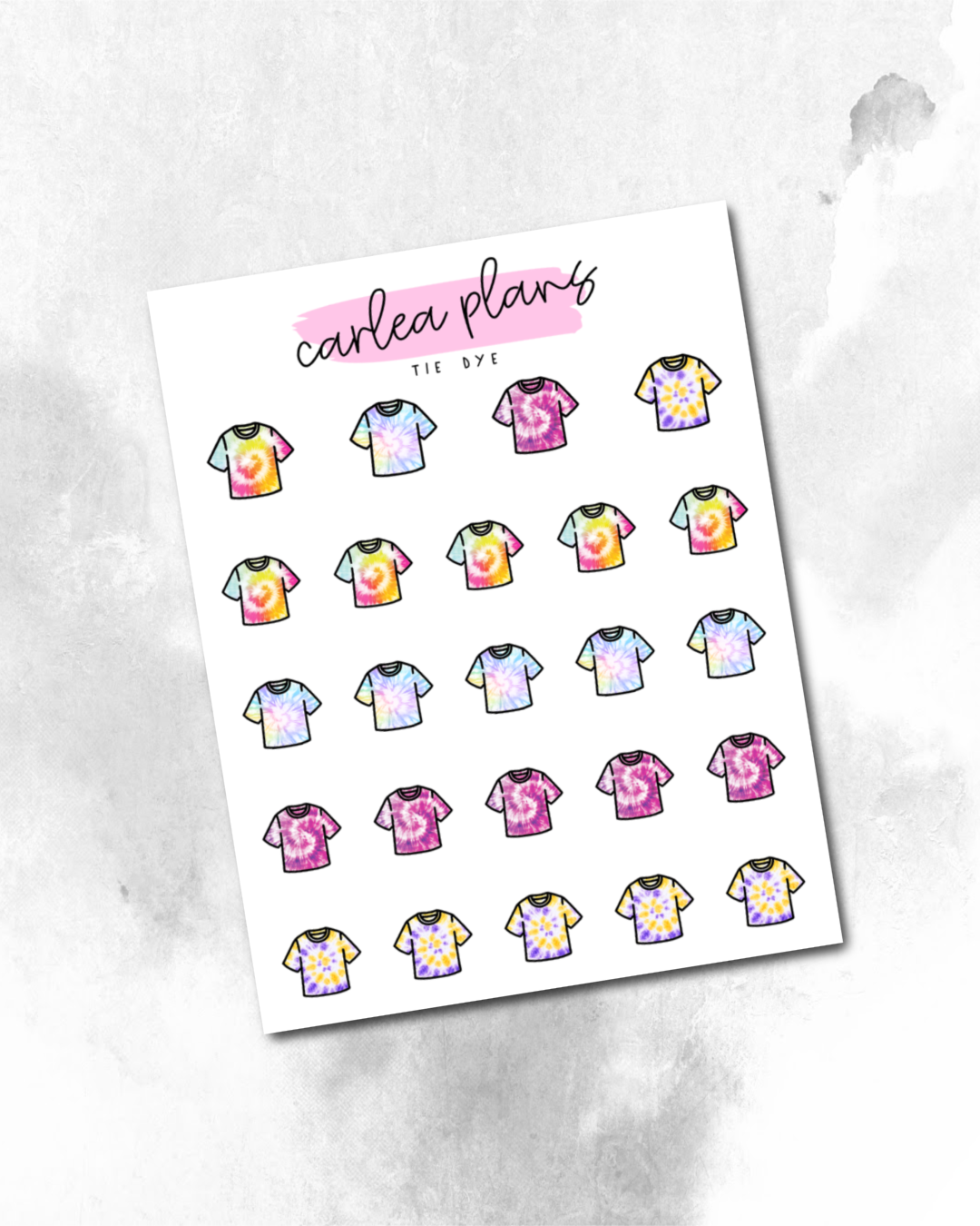Tie Dye Icons