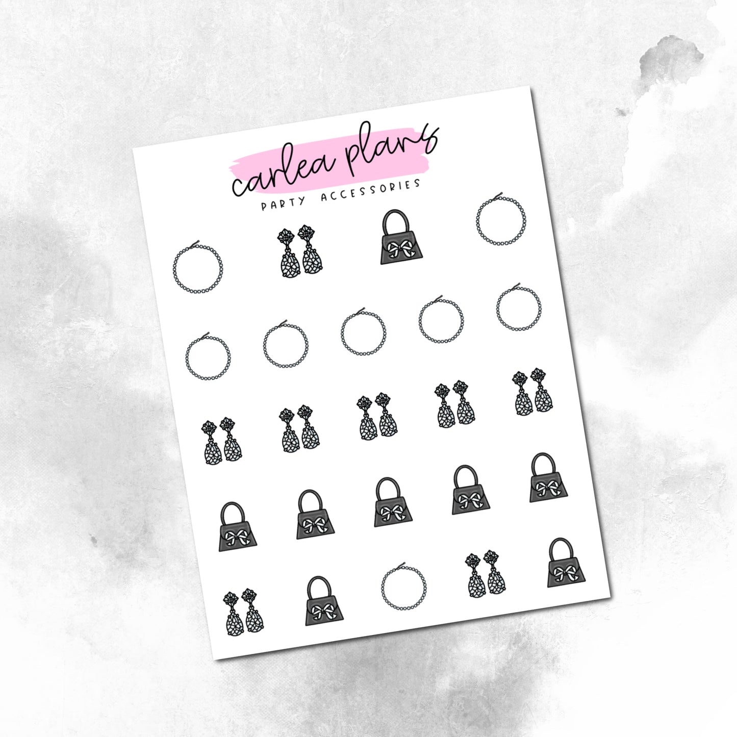 Party Accessories Icons