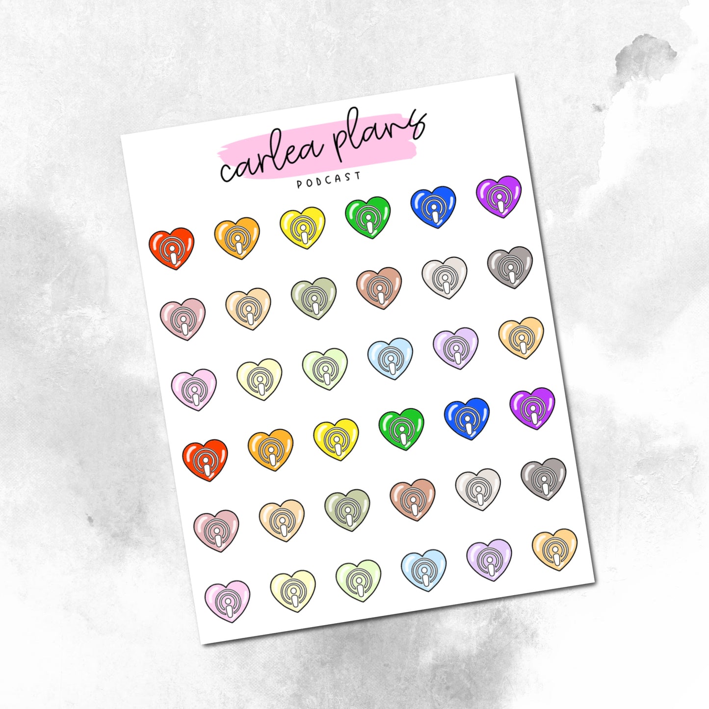 Podcast Heart Icon