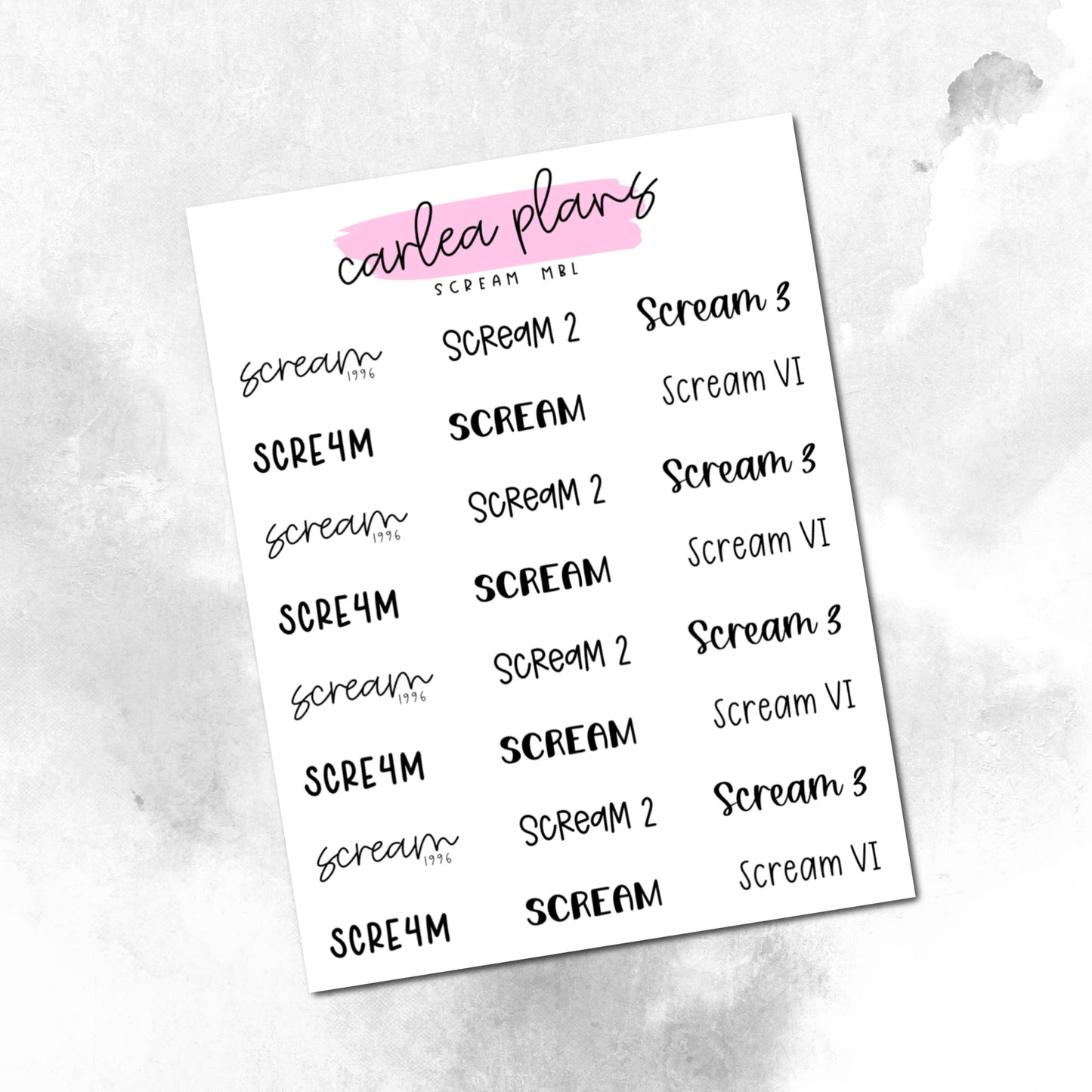 Movie Bucket Lists