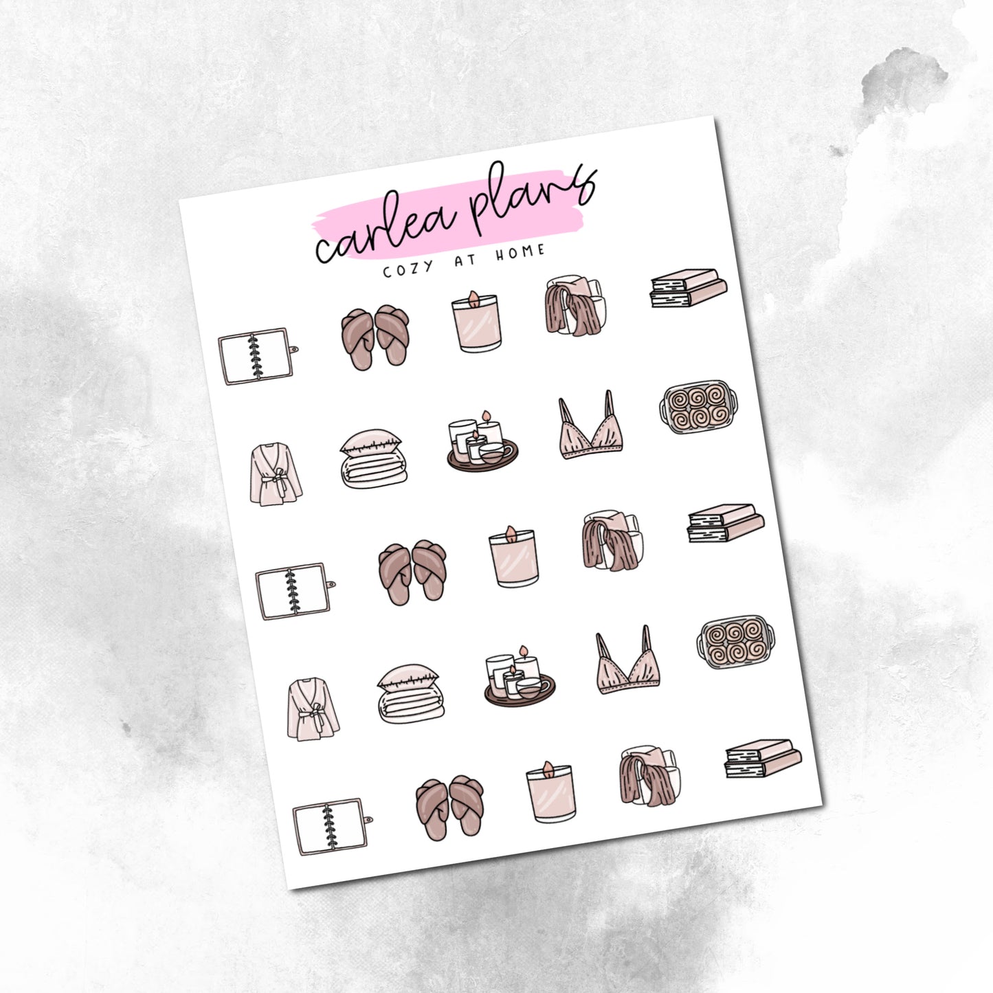 Cozy at Home Icons