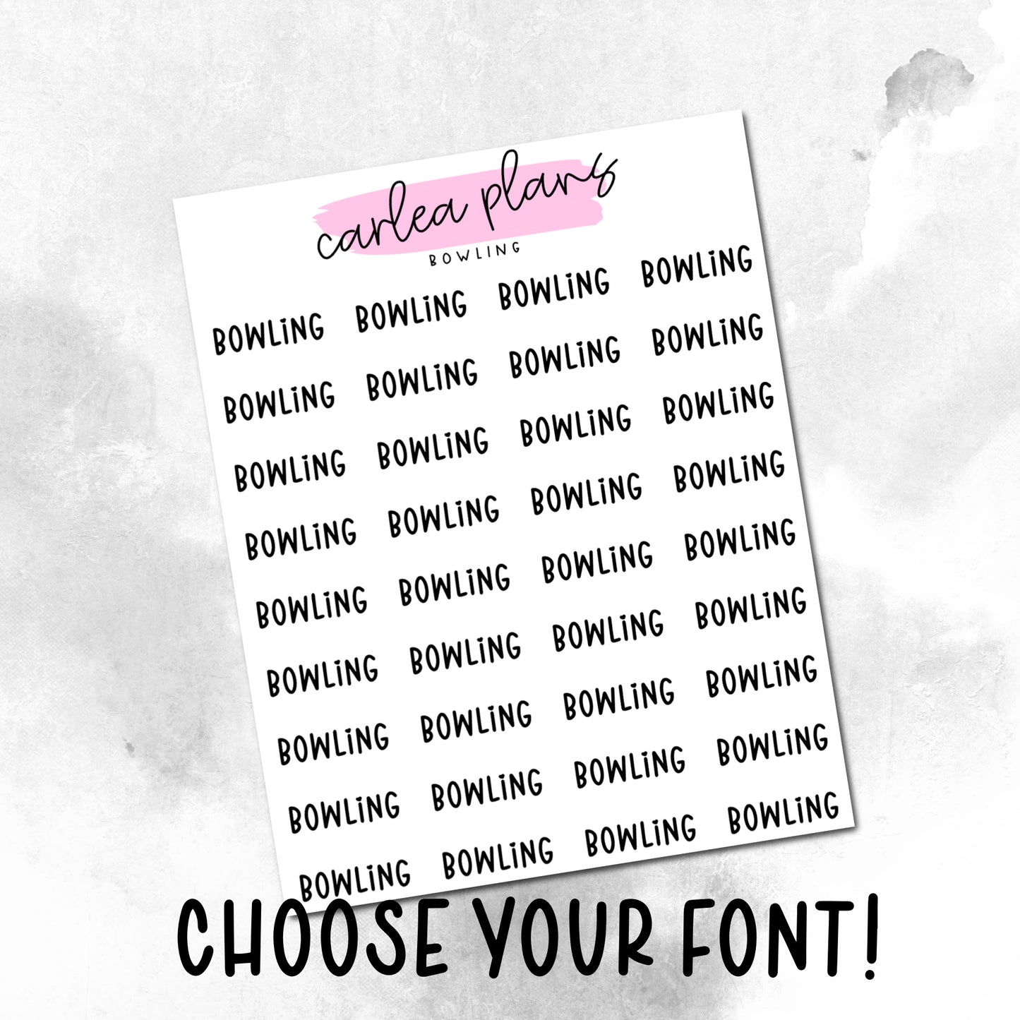 Bowling Scripts