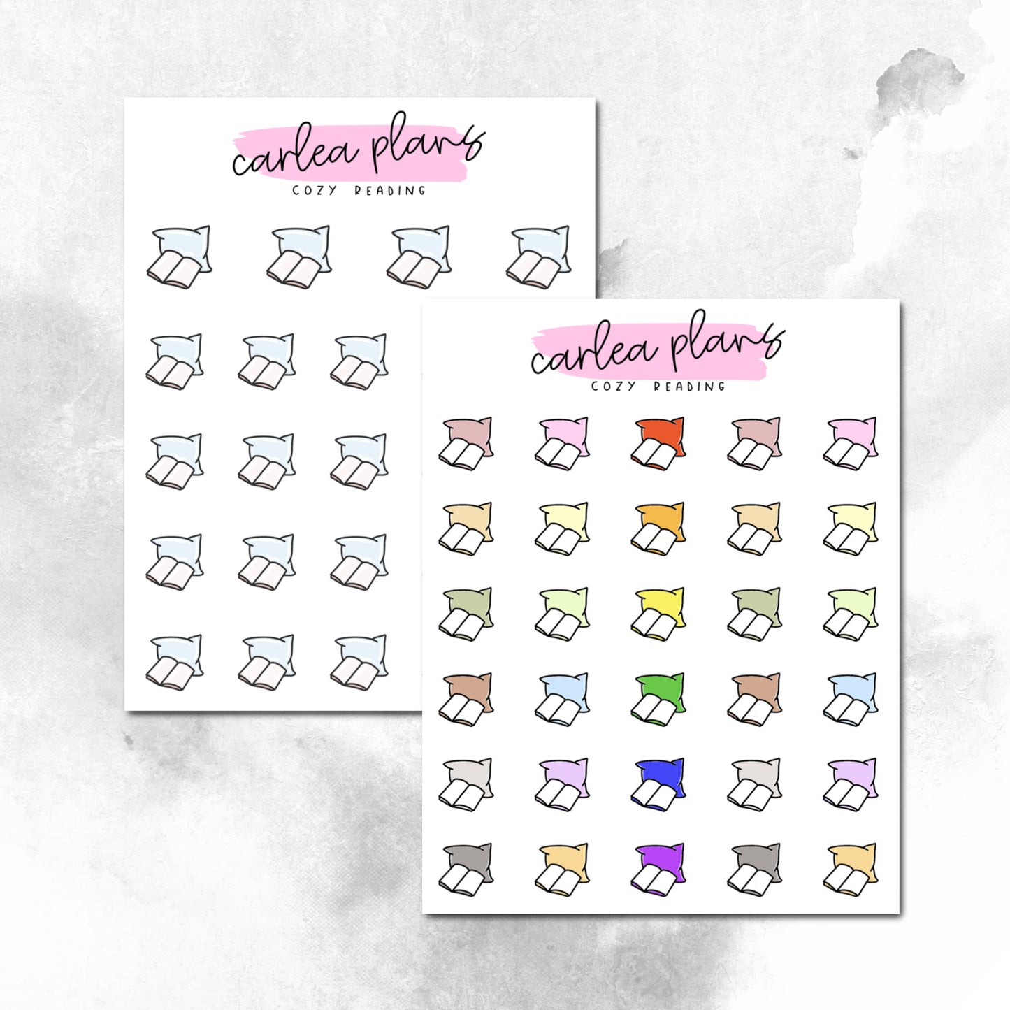 Cozy Reading Icons