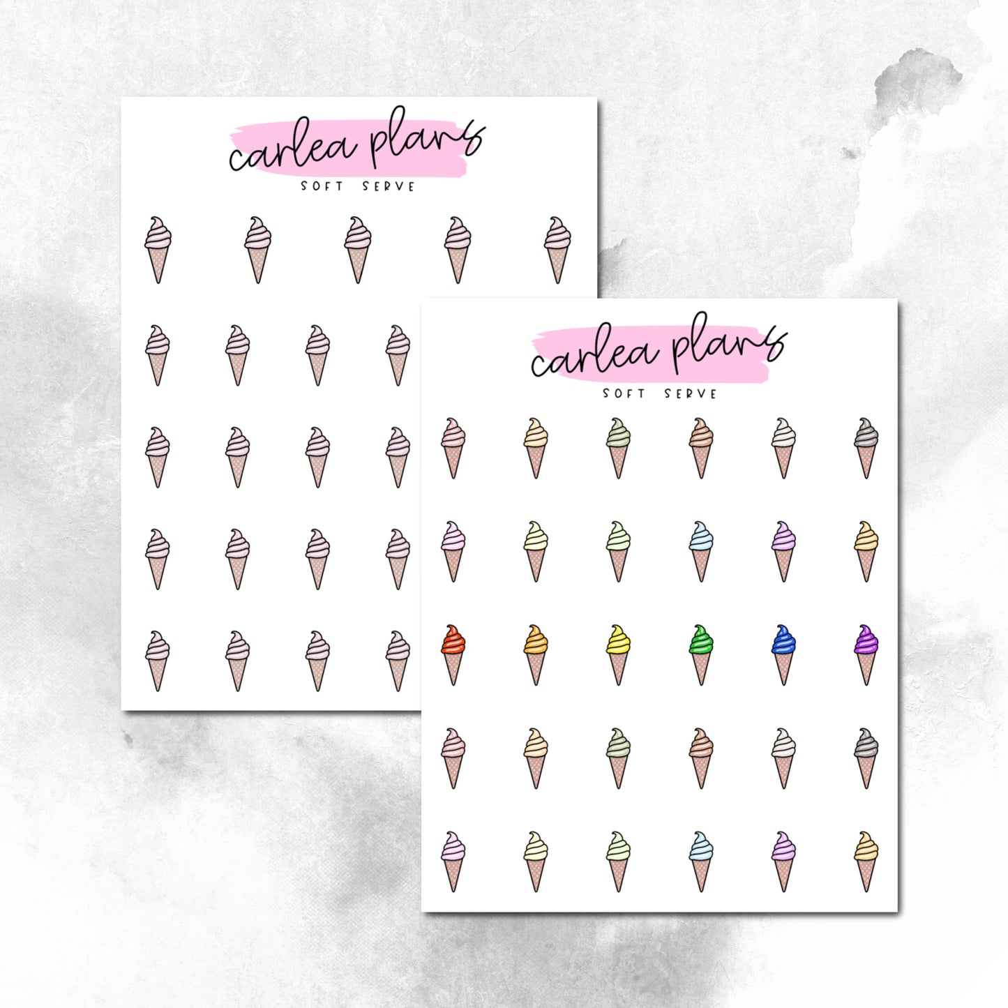 Soft Serve Icons