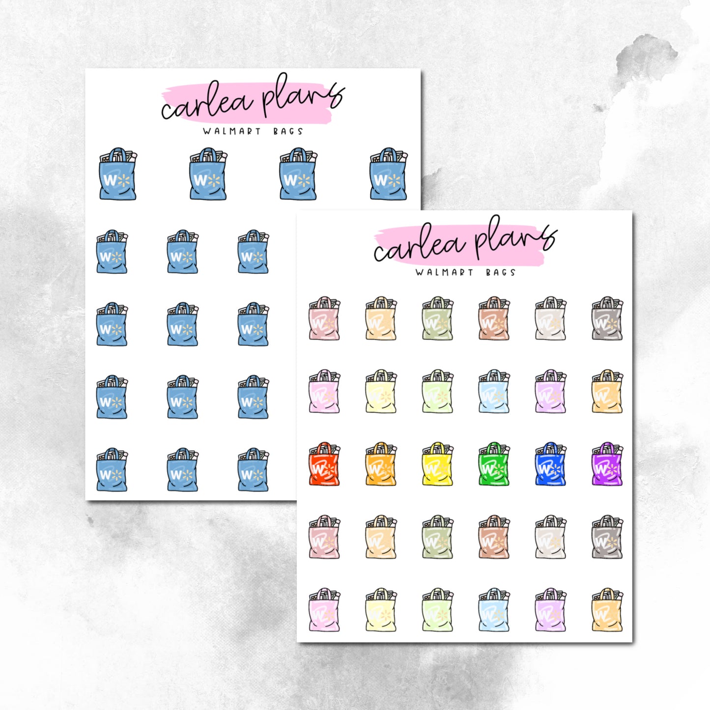 Walmart Bag Icons