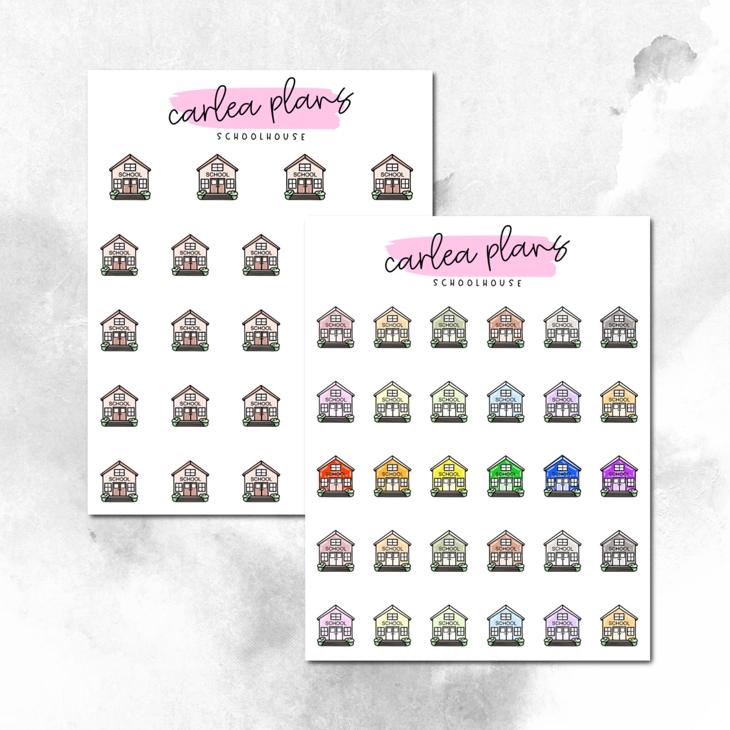 Schoolhouse Icons