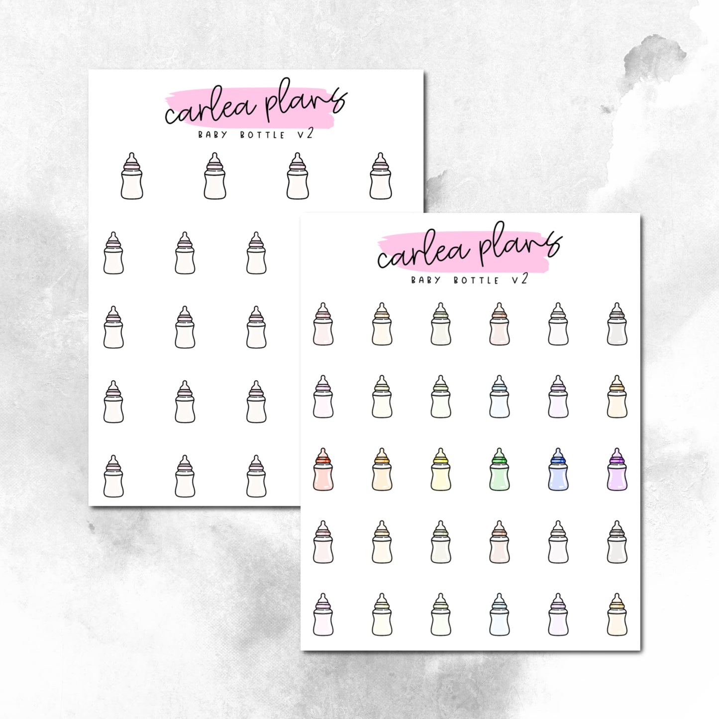 Baby Bottle v2 Icons