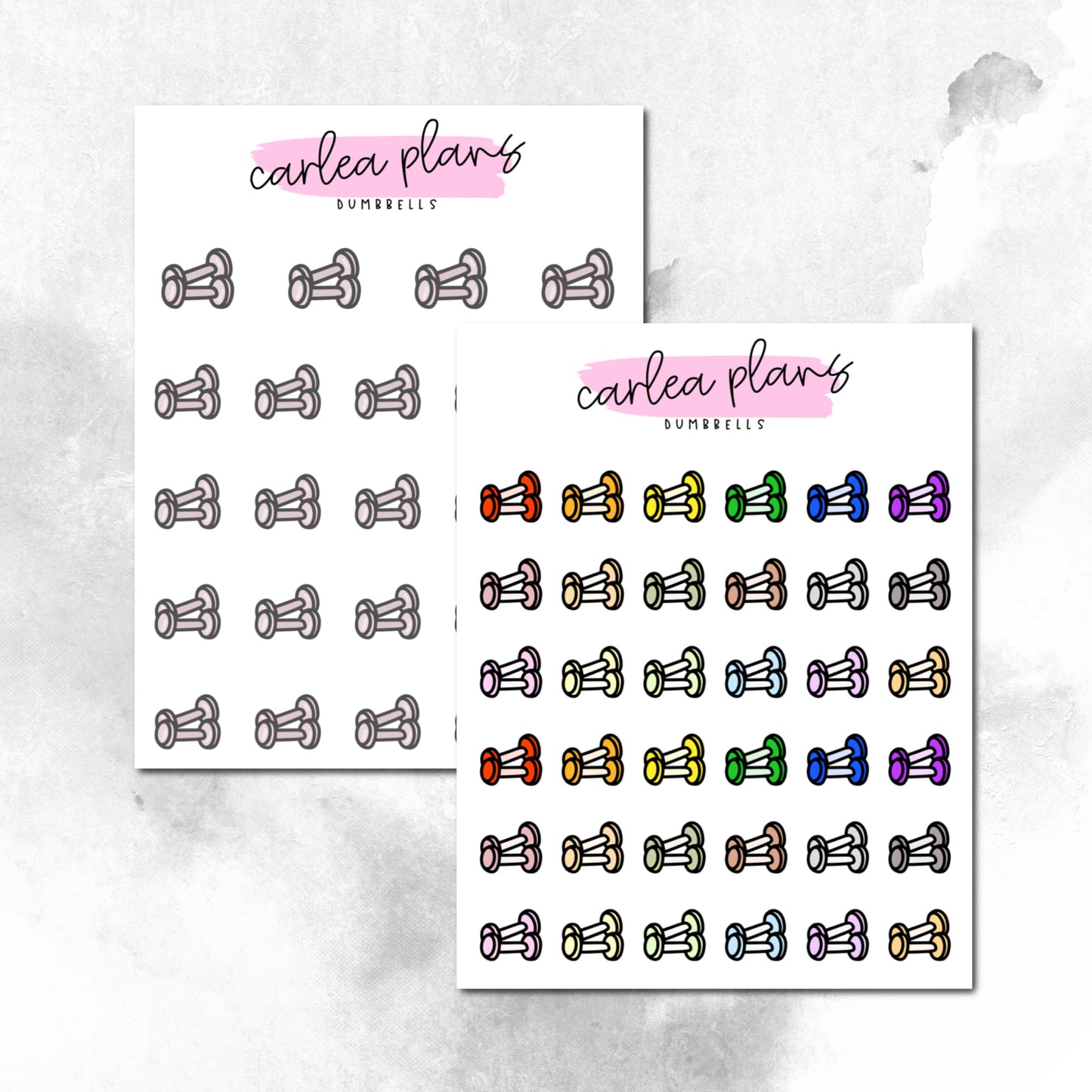 Dumbbell Icons