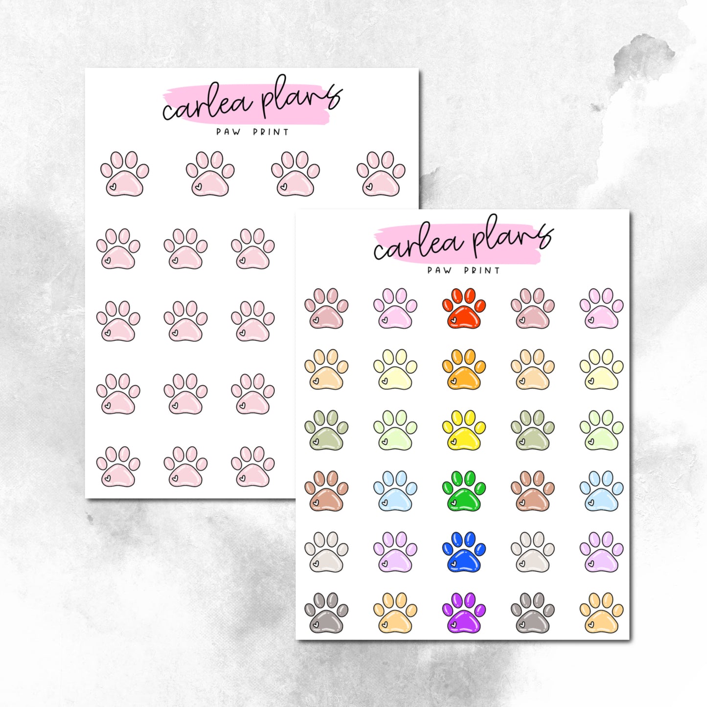 Paw Print Icons