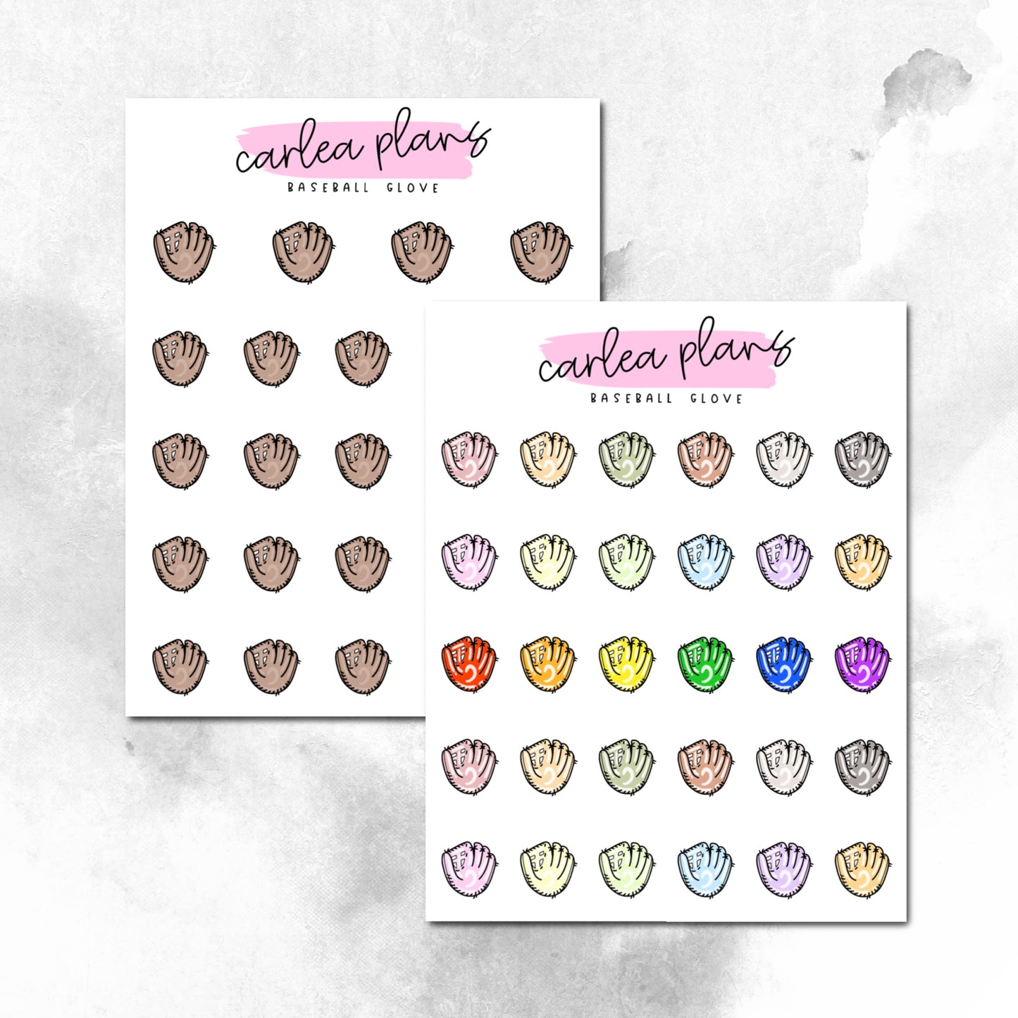 Baseball Glove Icons