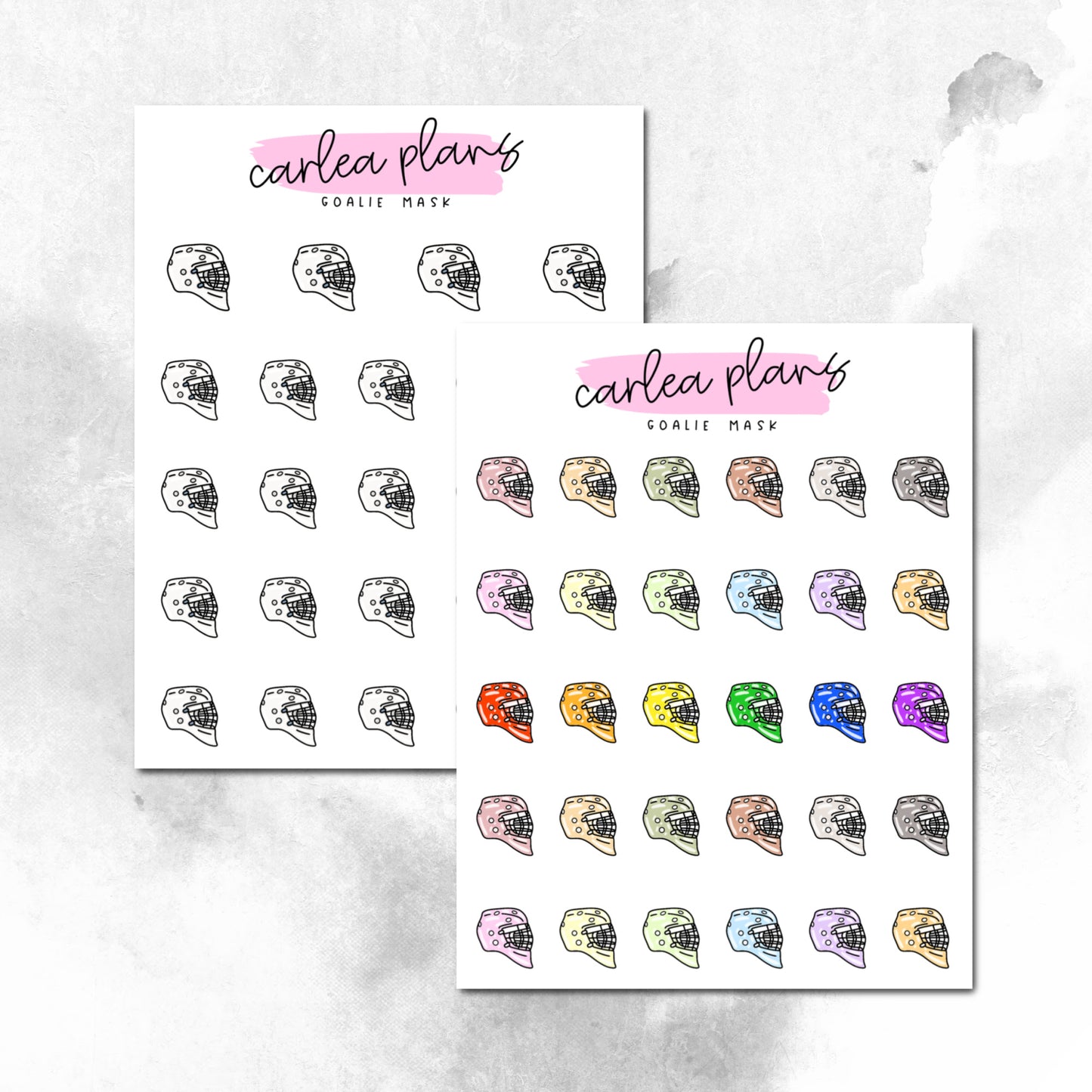Goalie Mask Icons