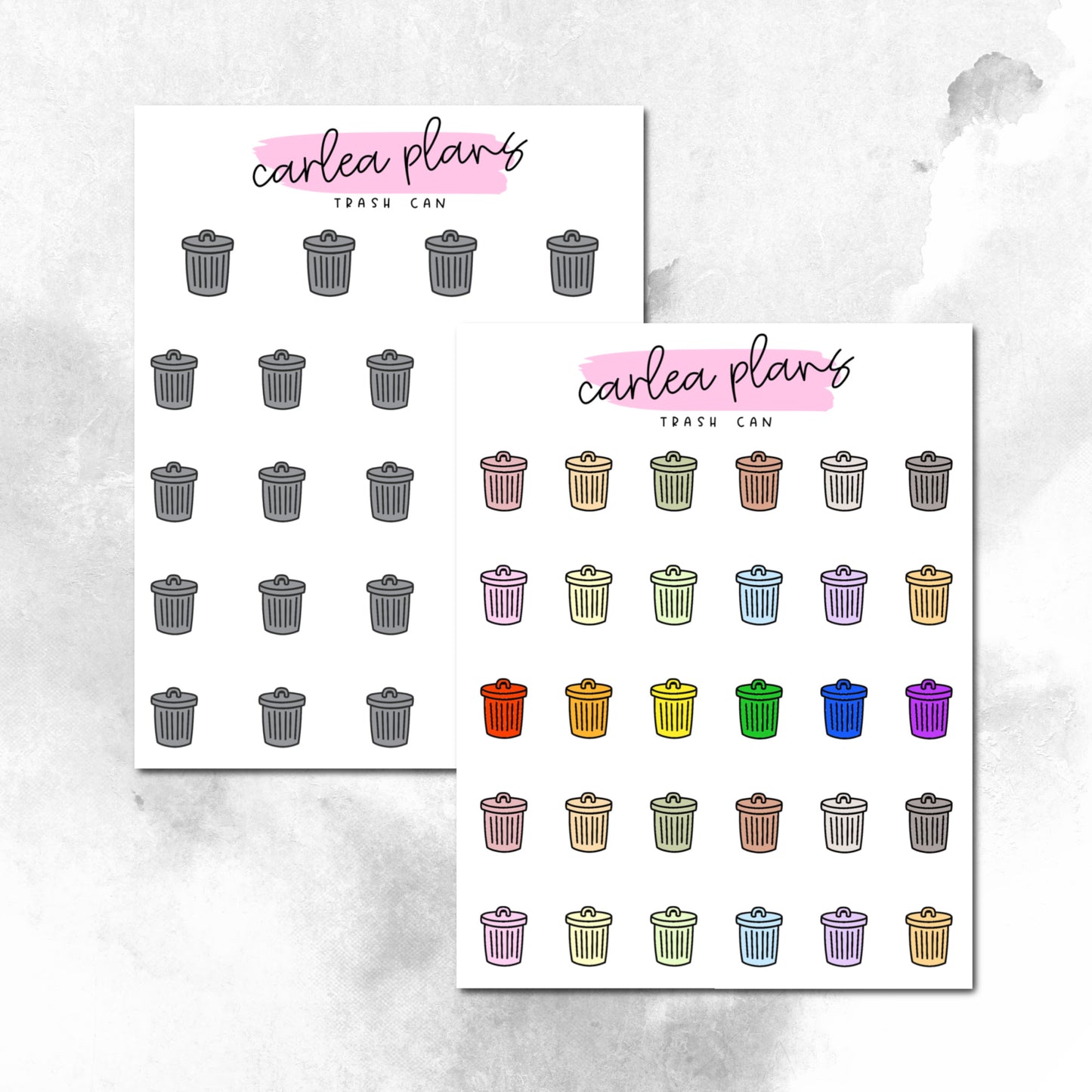 Trash Can Icons