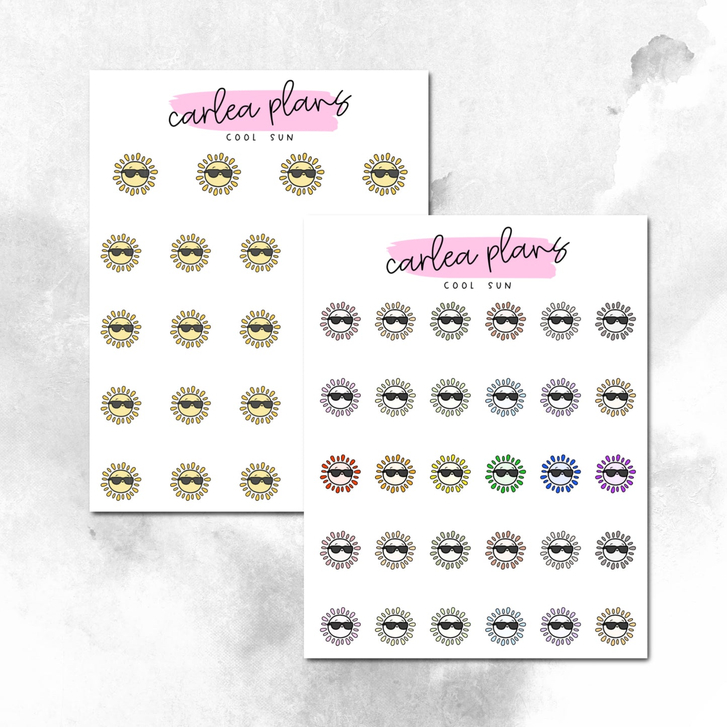 Cool Sun Icons