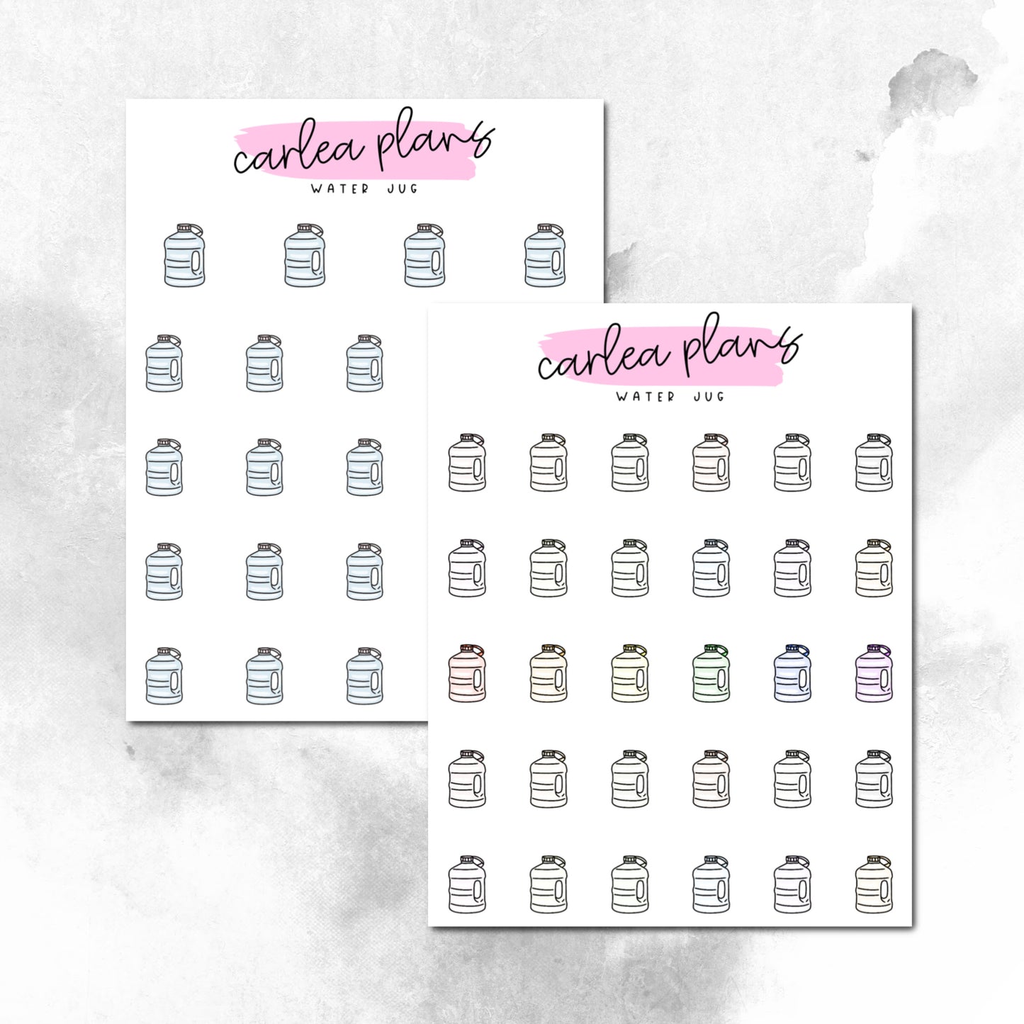 Water Jug Icons