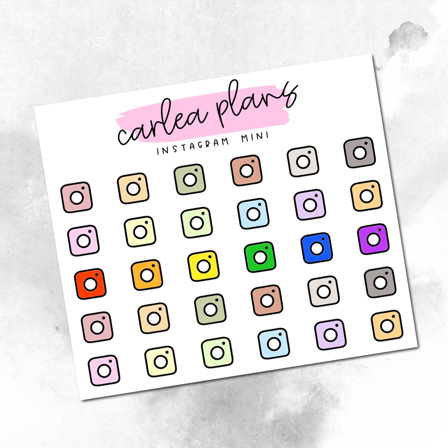Instagram Mini Icons