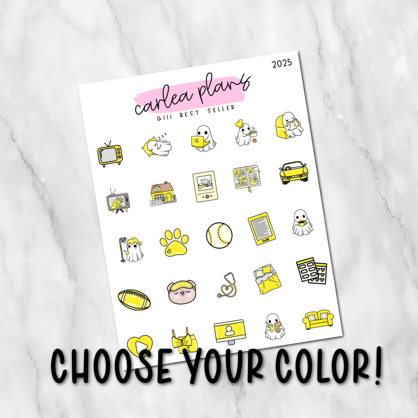 Solid Color Best Seller Icons | 2025 | Quarter 3