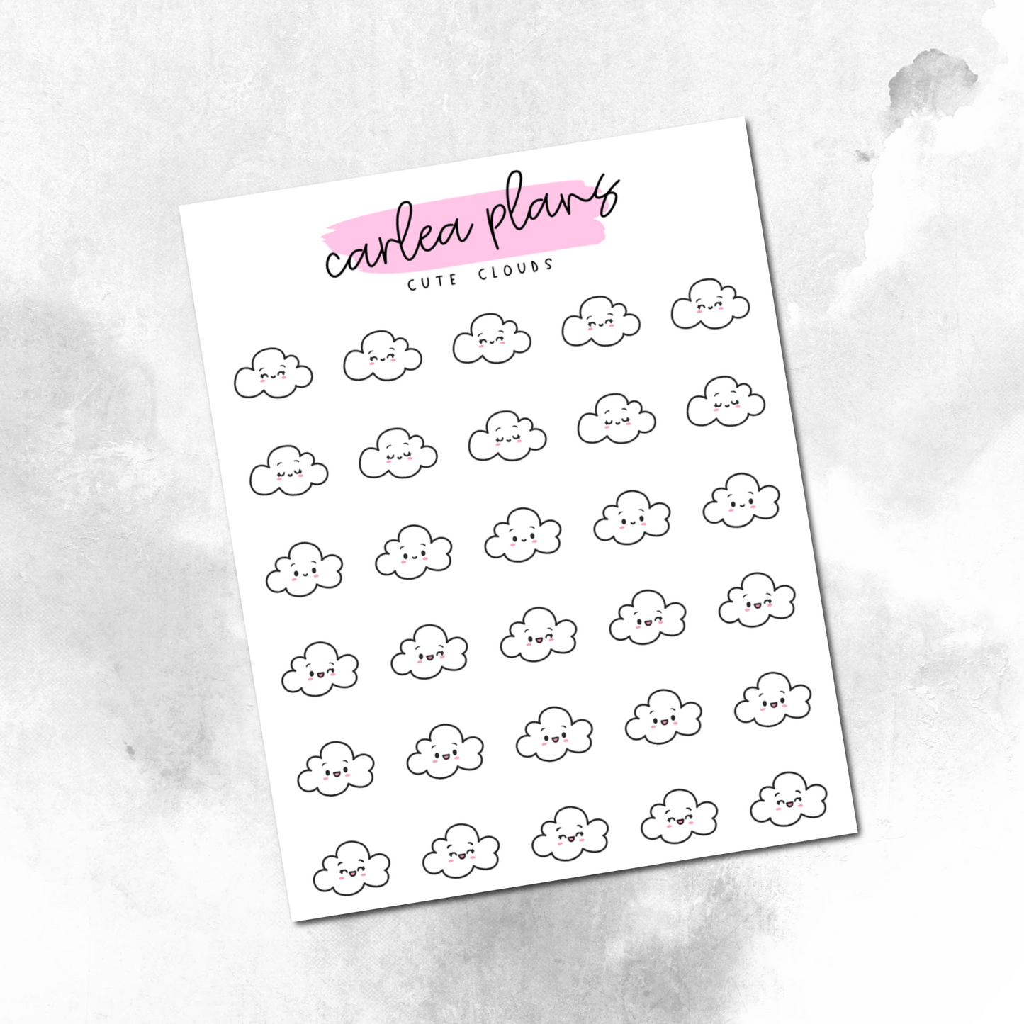 Cute Clouds Icons