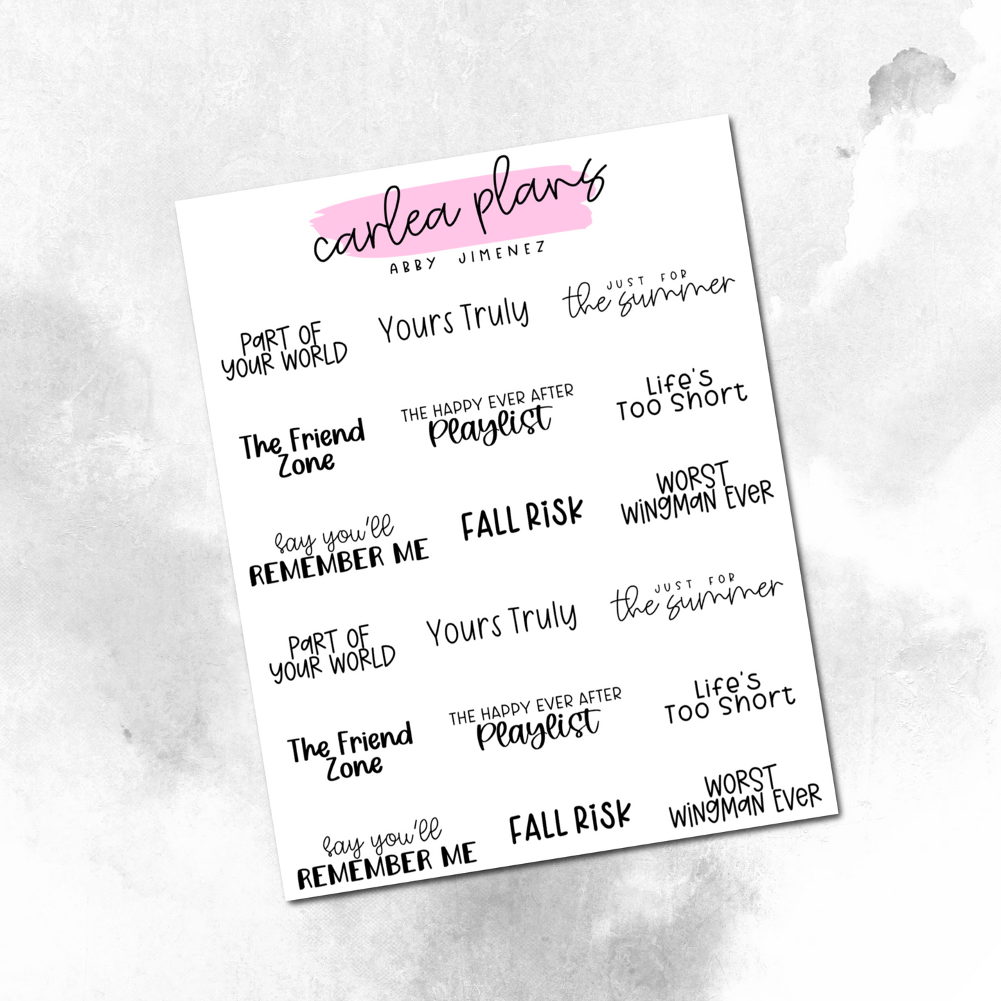 Book Bucket Lists