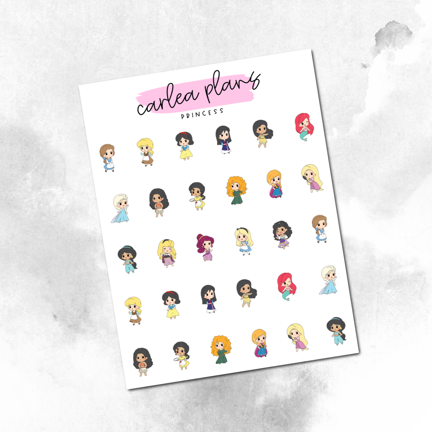 Princess Character Icons