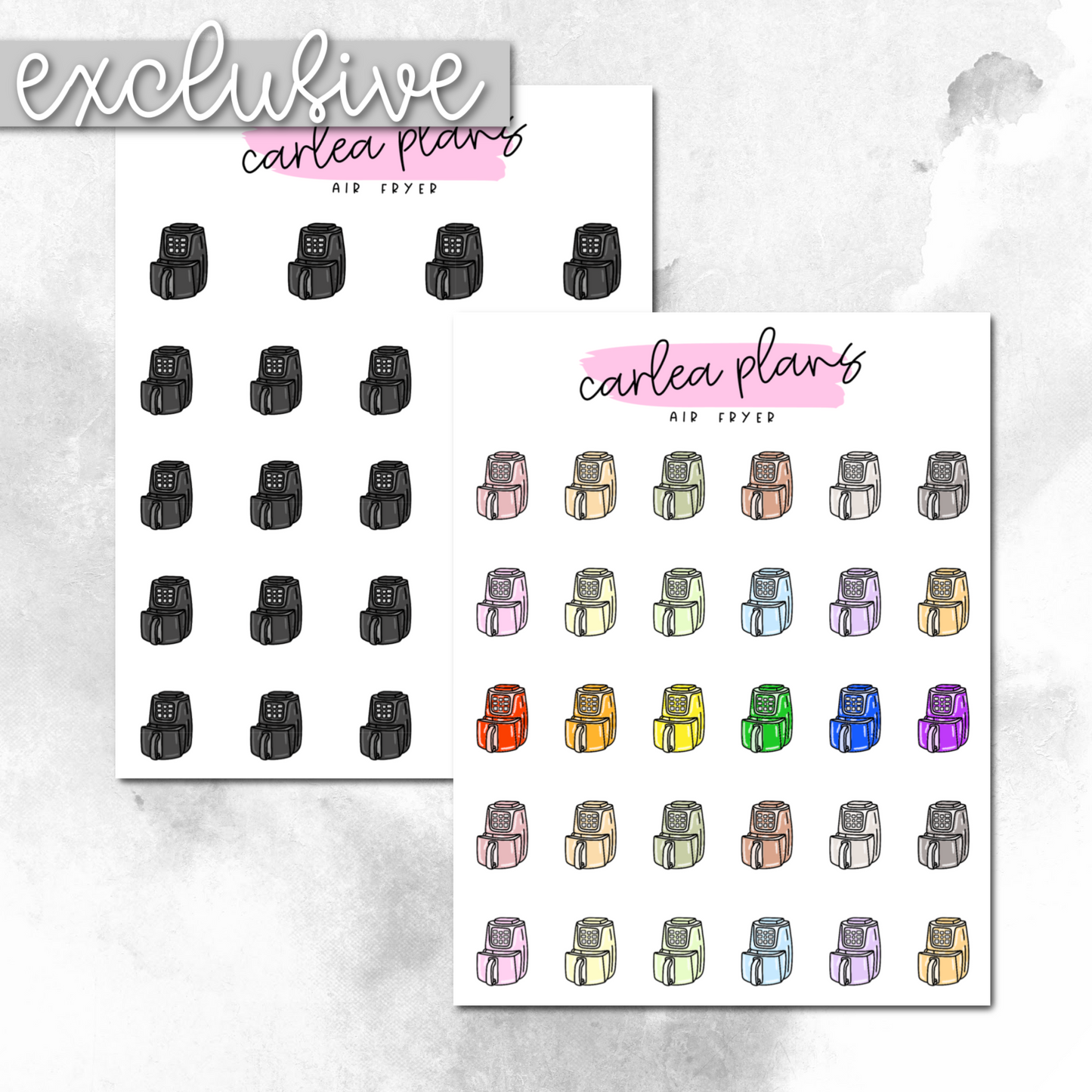 Air Fryer Icons