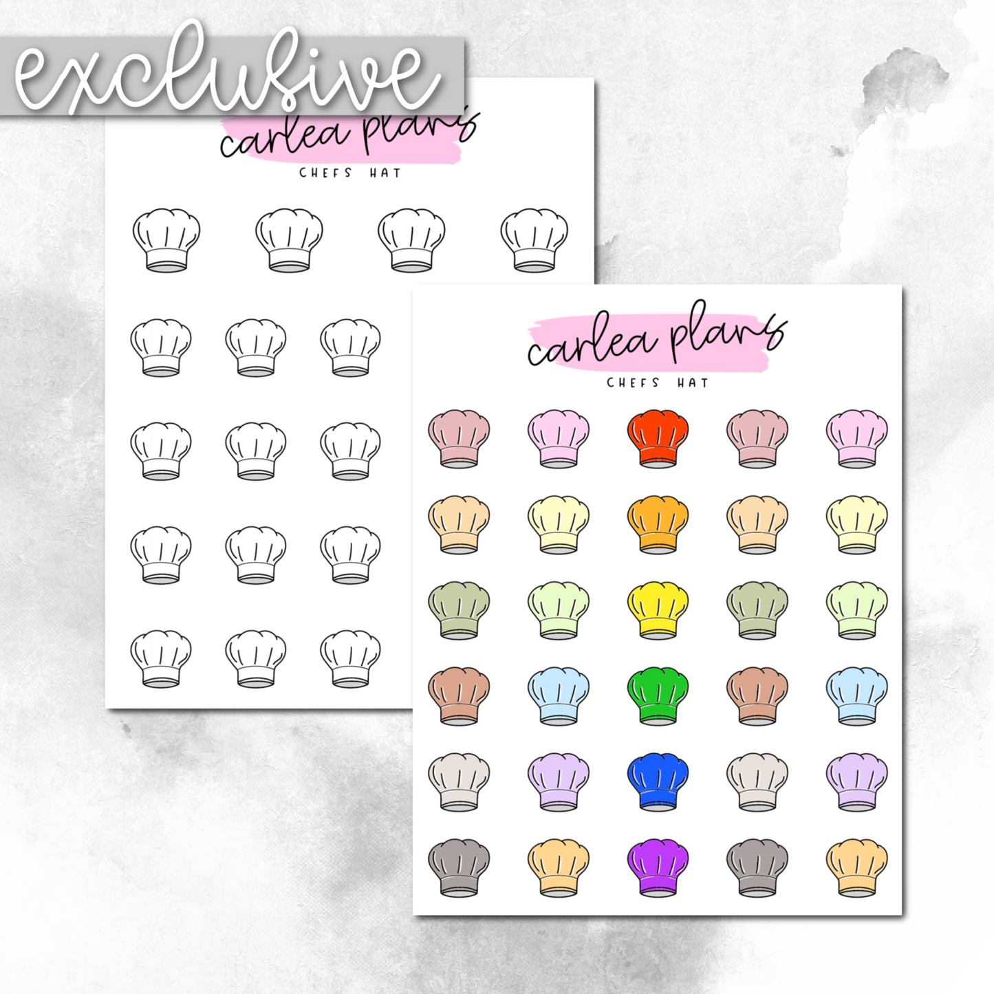 Chefs Hat Icons