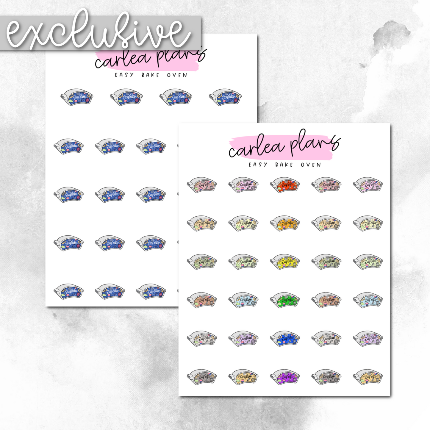 Easy Bake Oven Icons