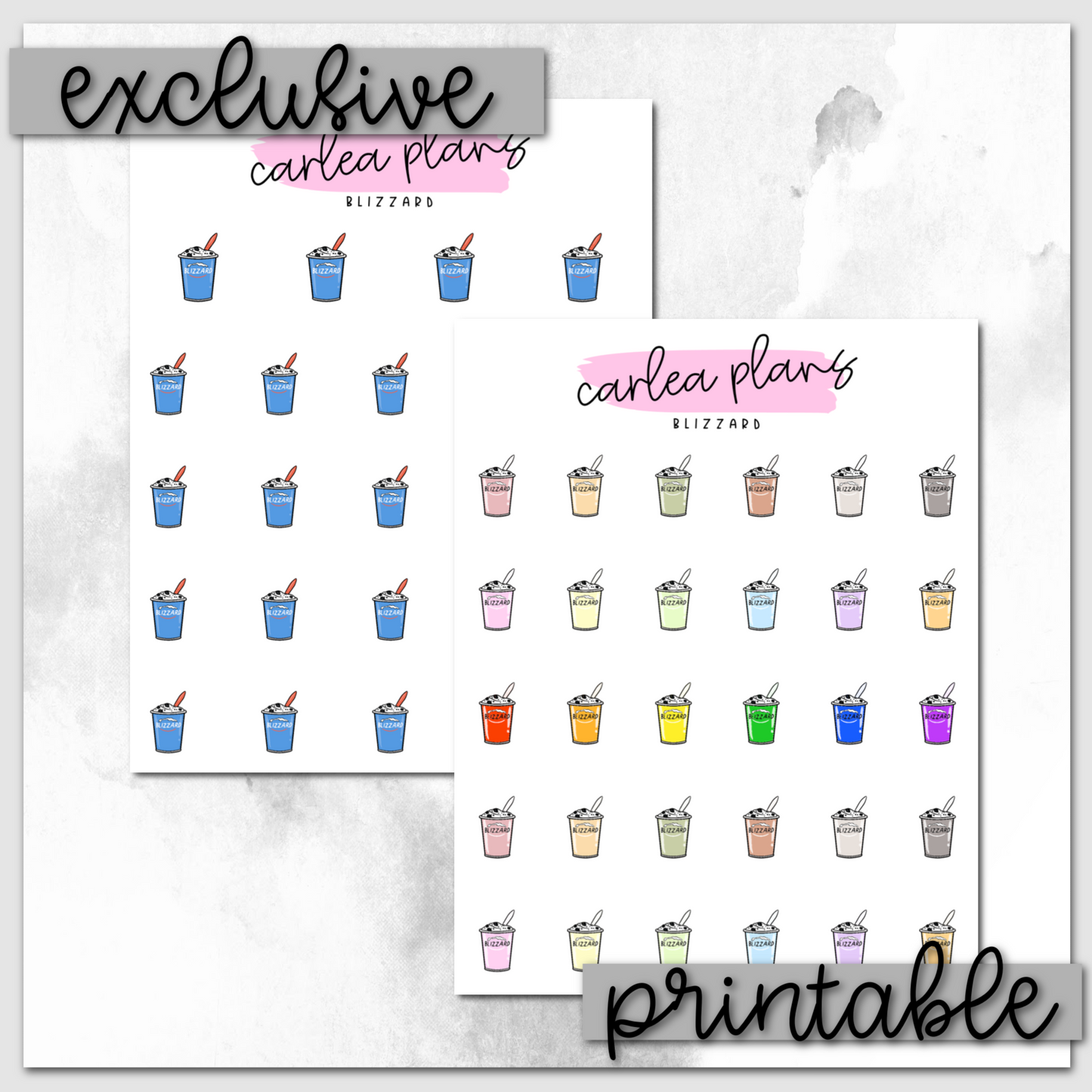 Blizzard Icons | Printable Icons