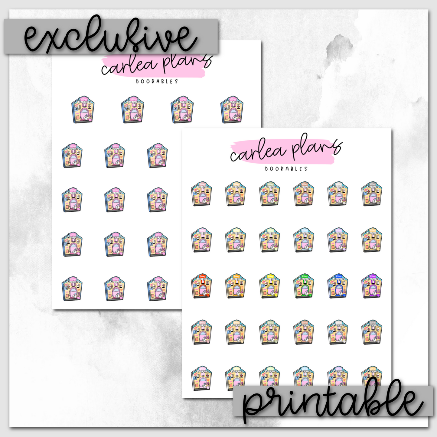 Doorables Icons | Printable Icons