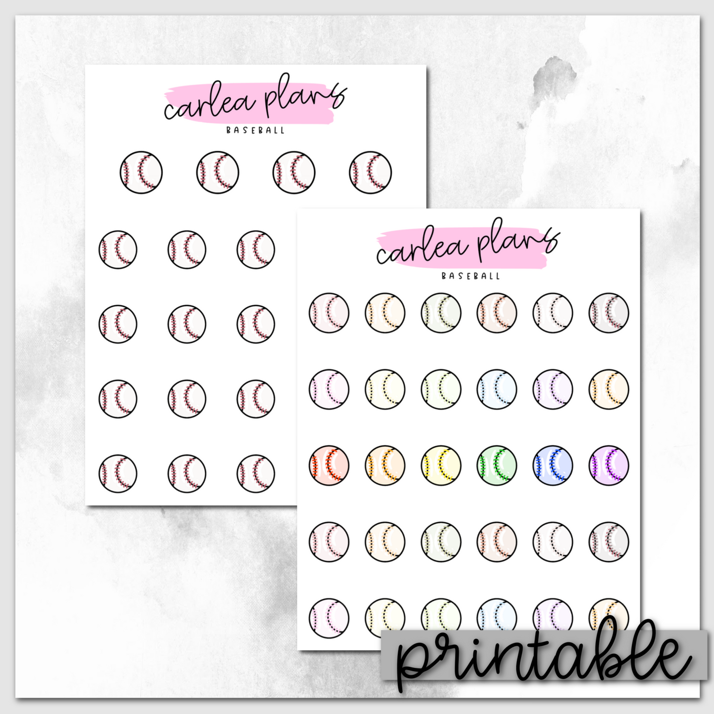 Baseball Icons | Printable Icons