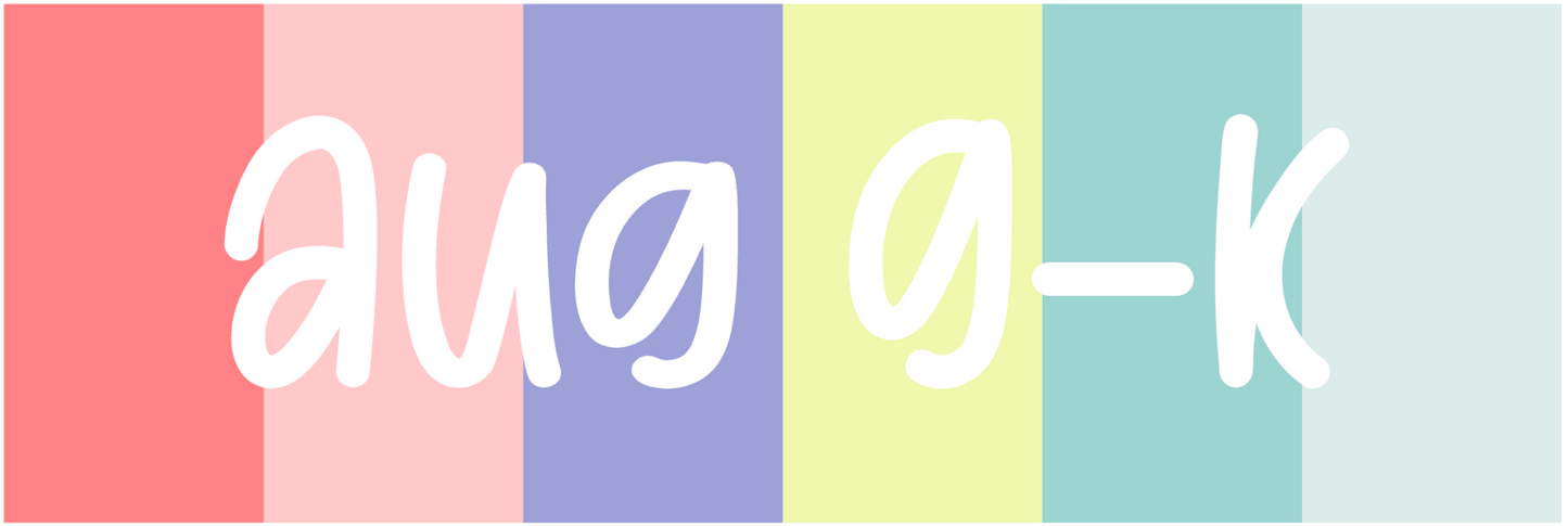 Color of the Month PRINTABLE Icons || G - K