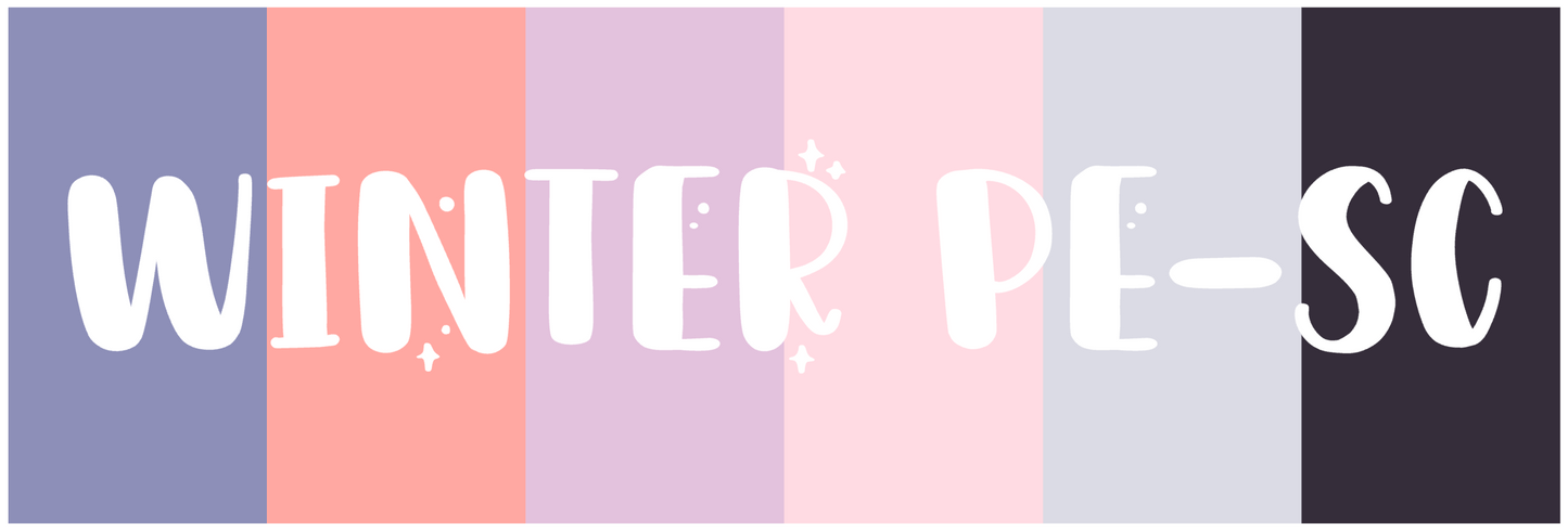 PRINTABLE Winter 2025 Colorway Icons || Pe-Sc