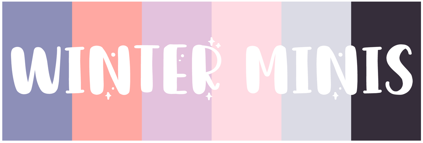 PRINTABLE Winter 2025 Colorway Icons || Minis