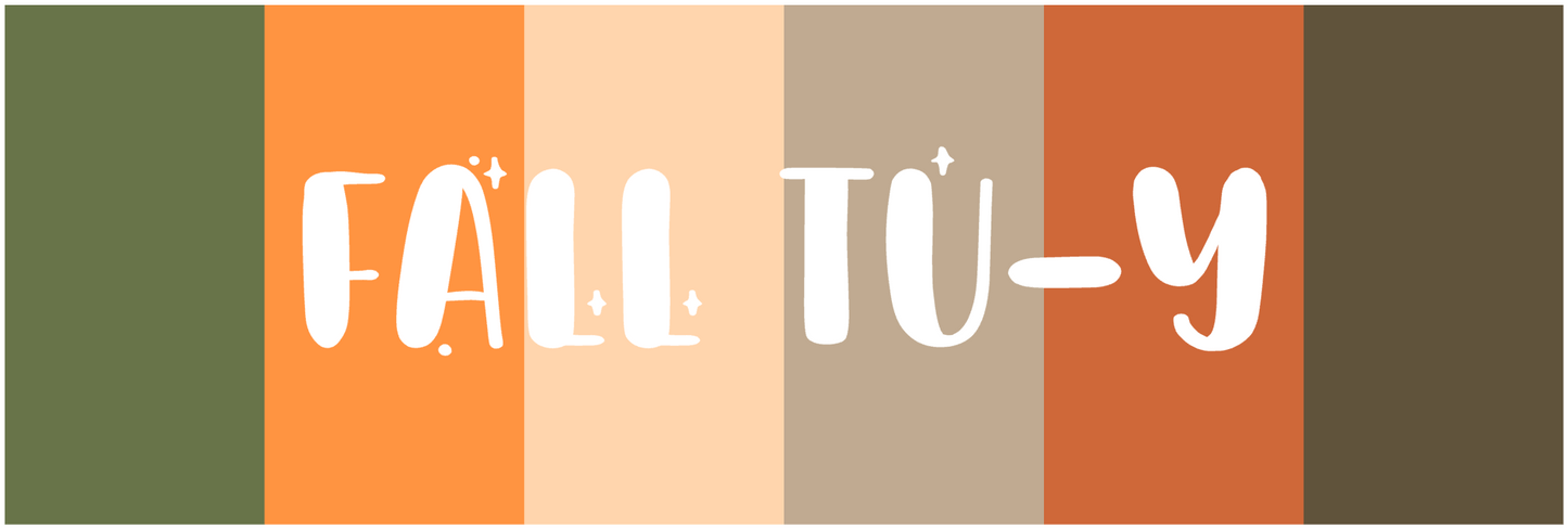 PRINTABLE Fall 2025 Colorway Icons || Tu-Y
