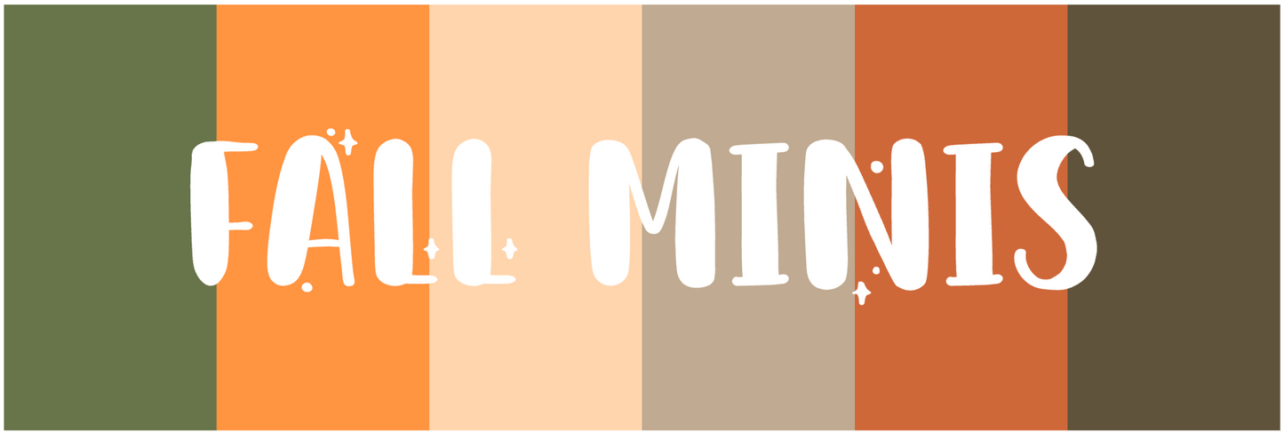 Fall 2025 Colorway Icons || Minis