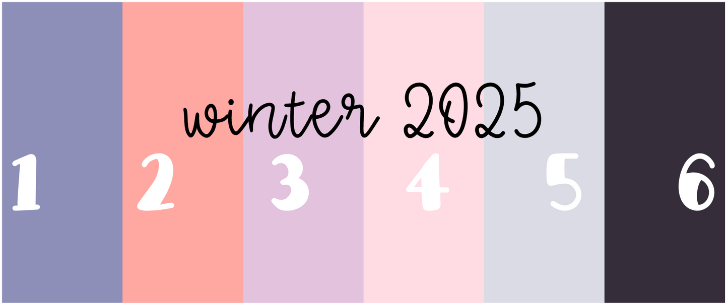 Winter 2025 Colorway Icons || Solid Color Best Seller