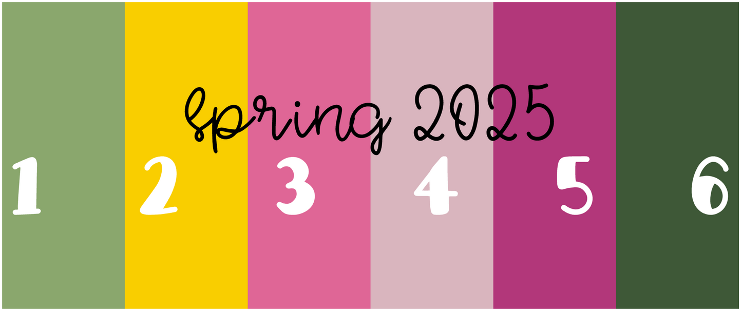 Spring 2025 Colorway Icons || Solid Color Best Seller