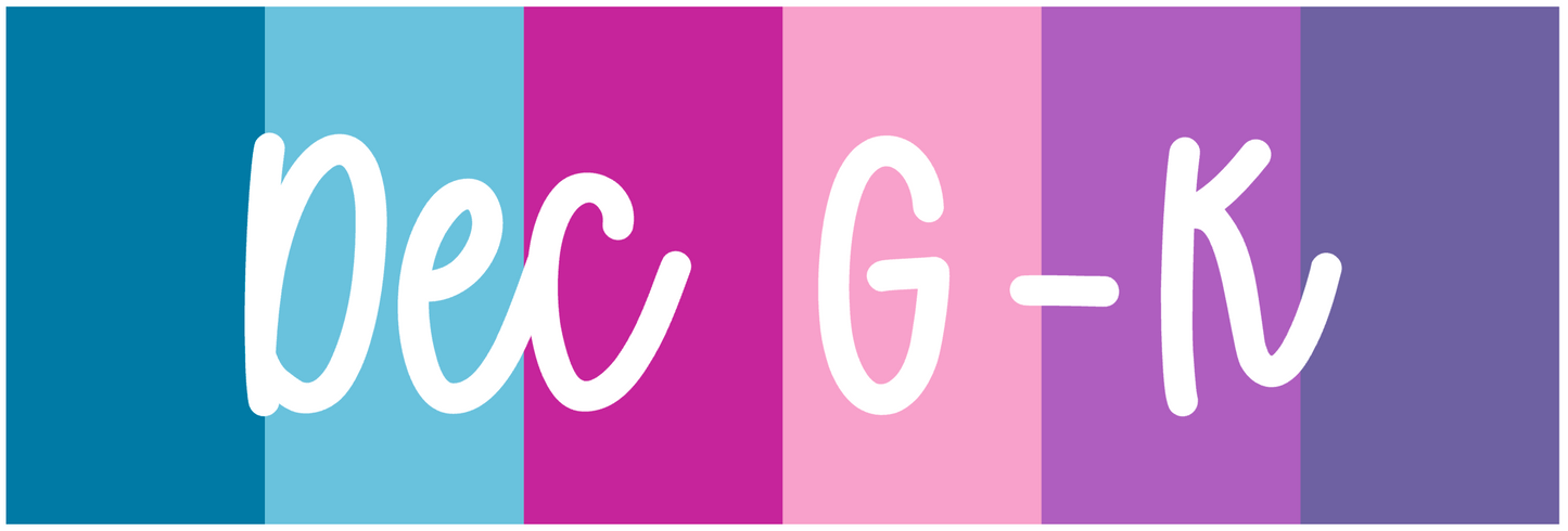 Color of the Month PRINTABLE Icons || G - K