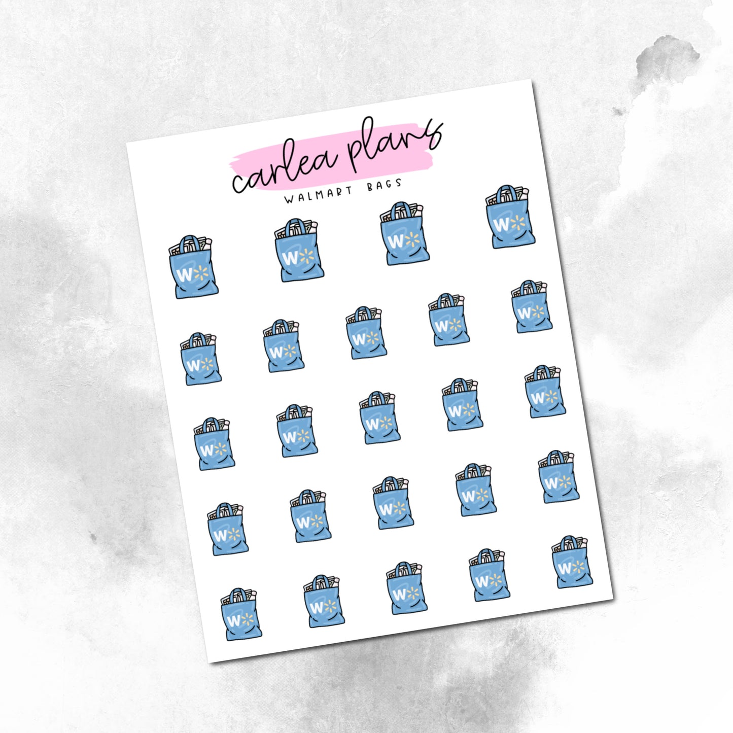 Walmart Bag Icons