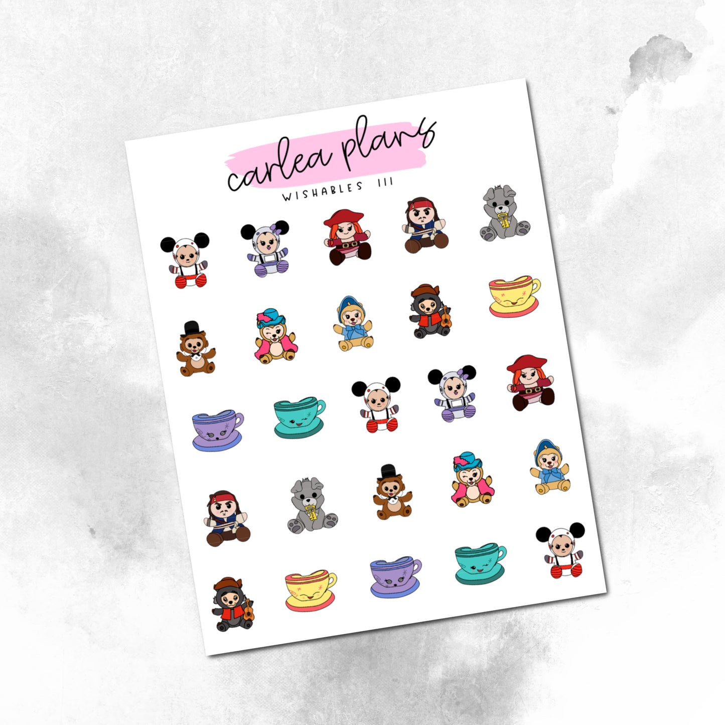 Wishable Characters